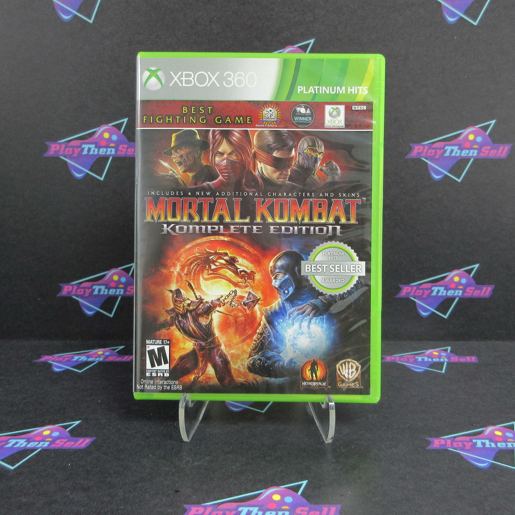 Mortal Kombat Komplete Edition Xbox 360 PH Complete - Excellent