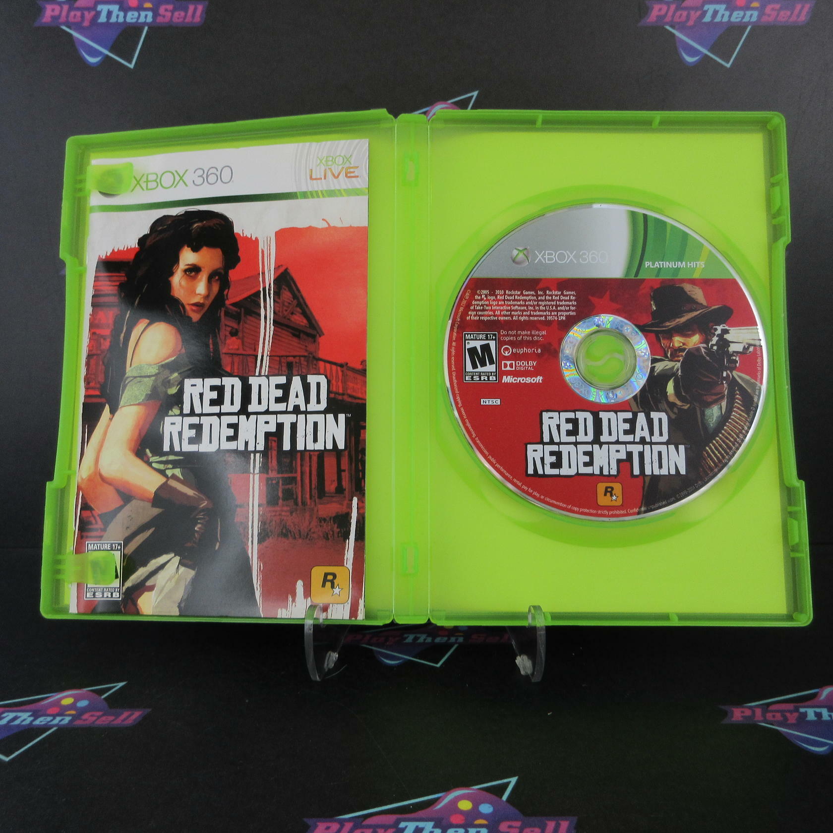 Red Dead Redemption Xbox 360 PH + Map Complete - Excellent