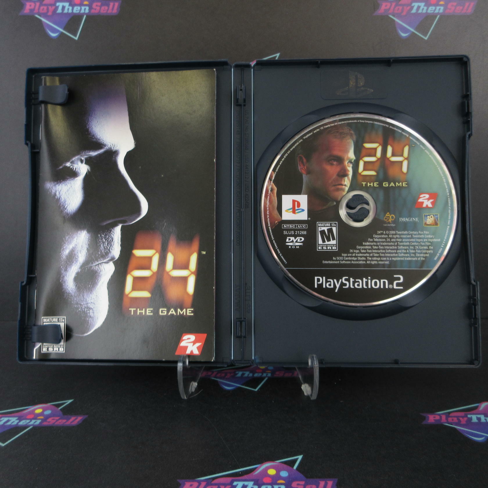 24 the Game PS2 PlayStation 2 Complete - Refurbished