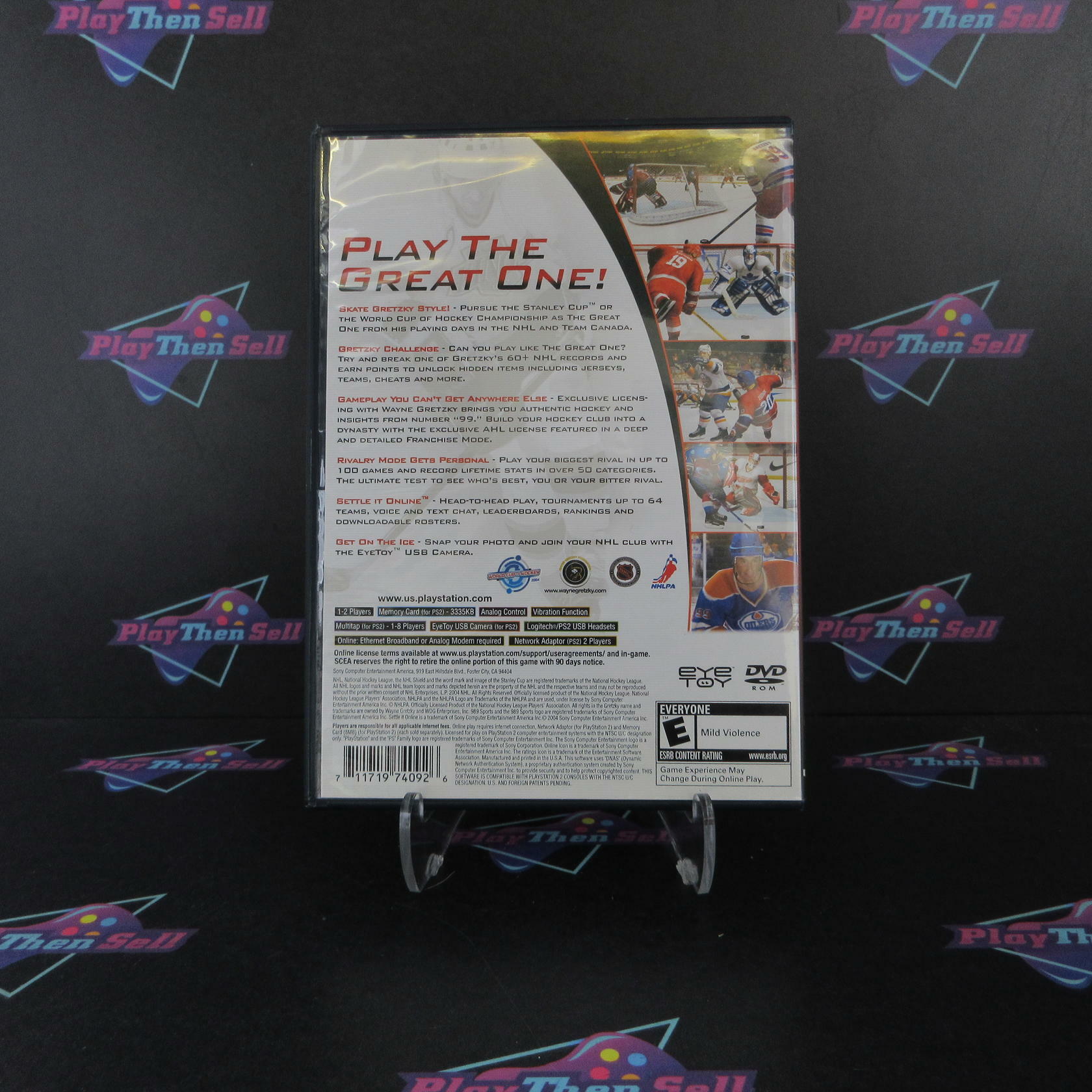 Gretzky NHL 2005 PS2 PlayStation 2 Complete - Excellent