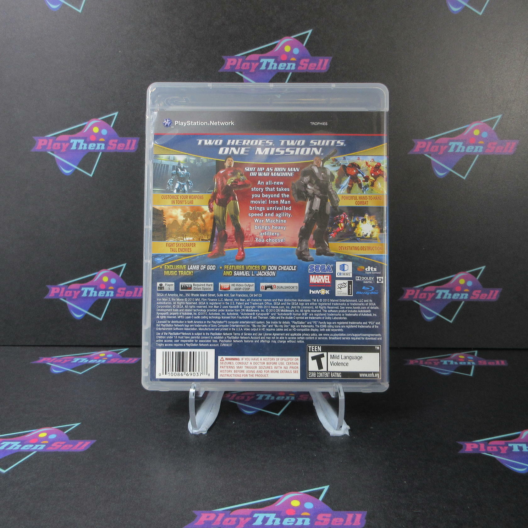 Iron Man 2 PS3 PlayStation 3 Complete - Excellent
