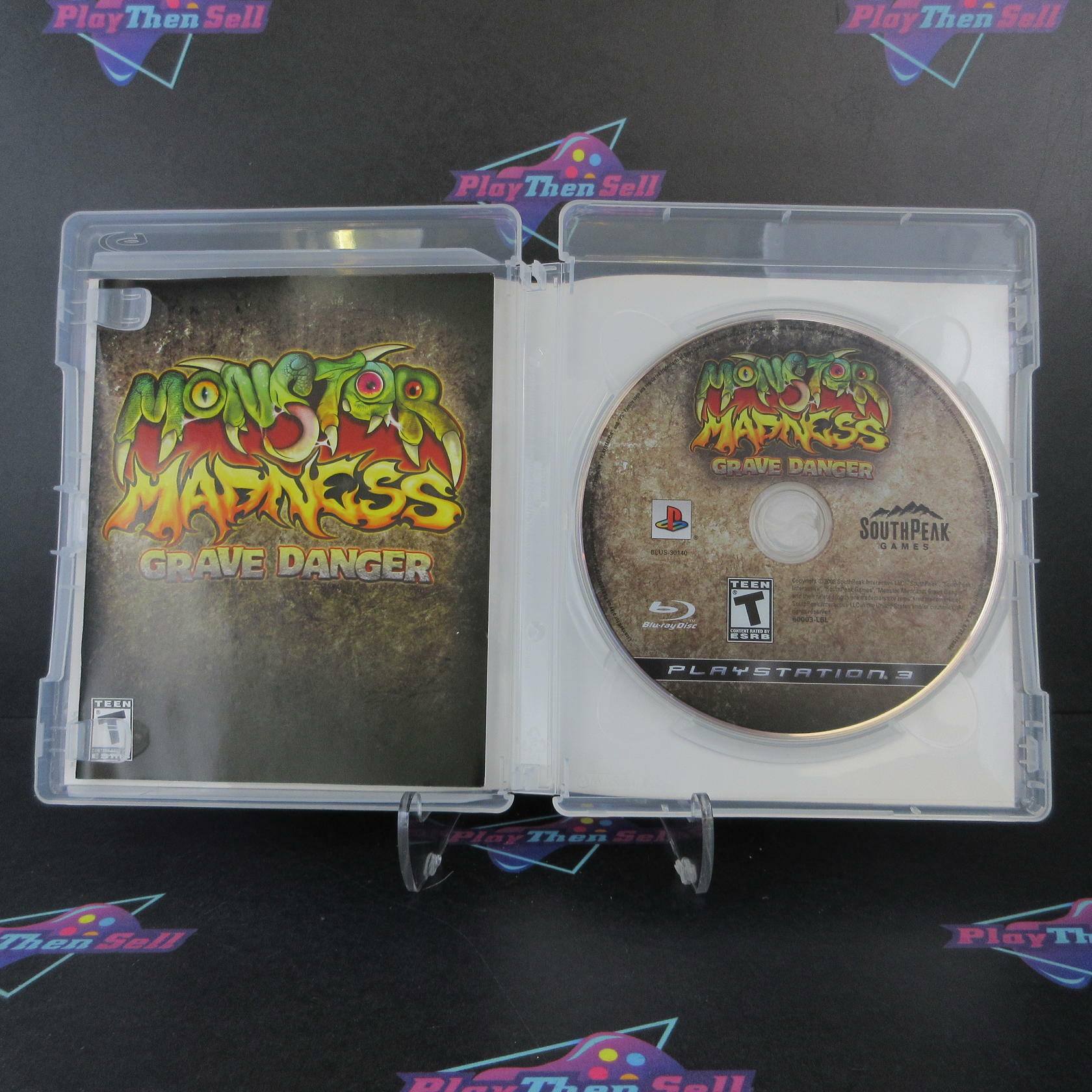 Monster Madness Grave Danger PS3 PlayStation 3 Complete - Excellent