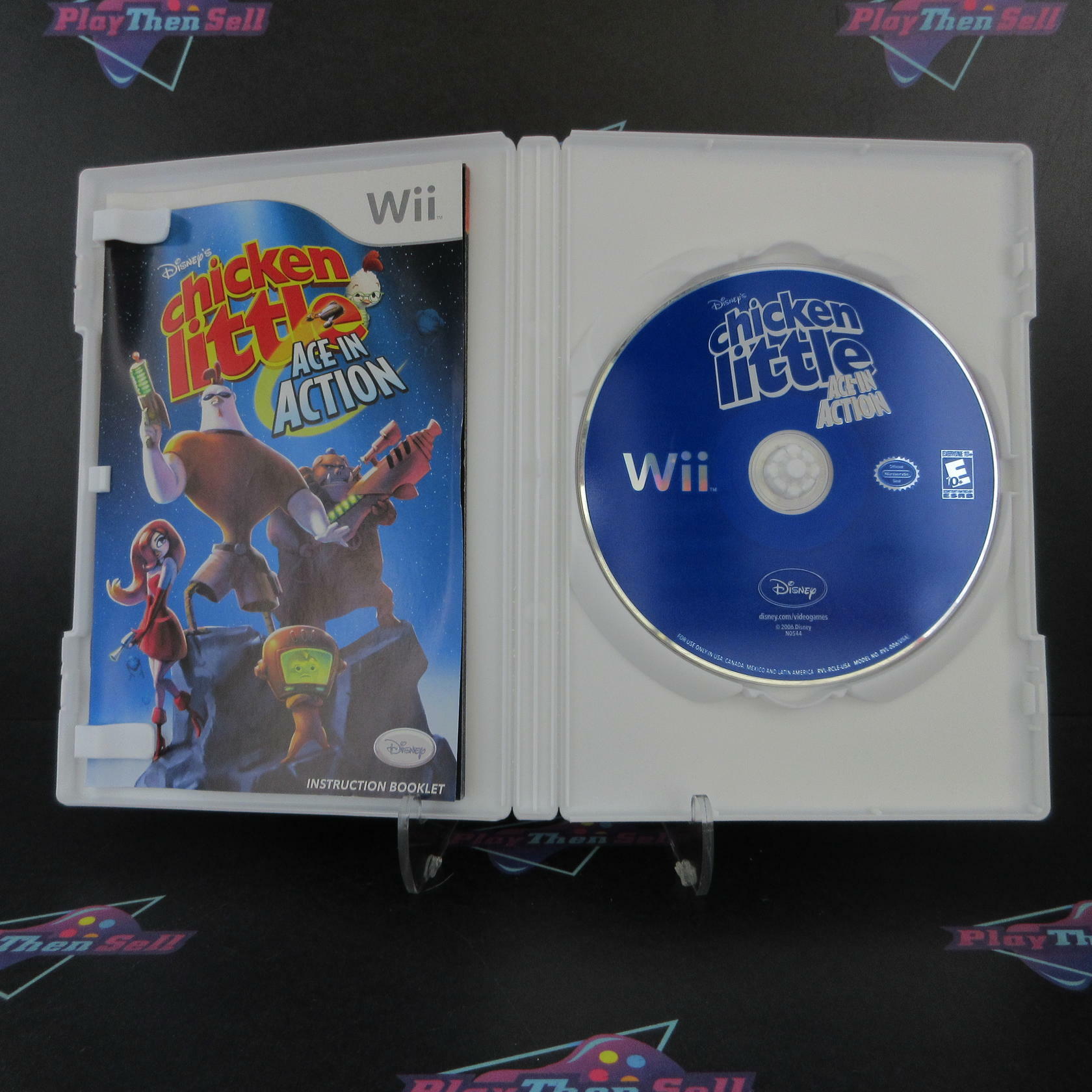 Chicken Little Ace in Action Nintendo Wii Complete - Excellent