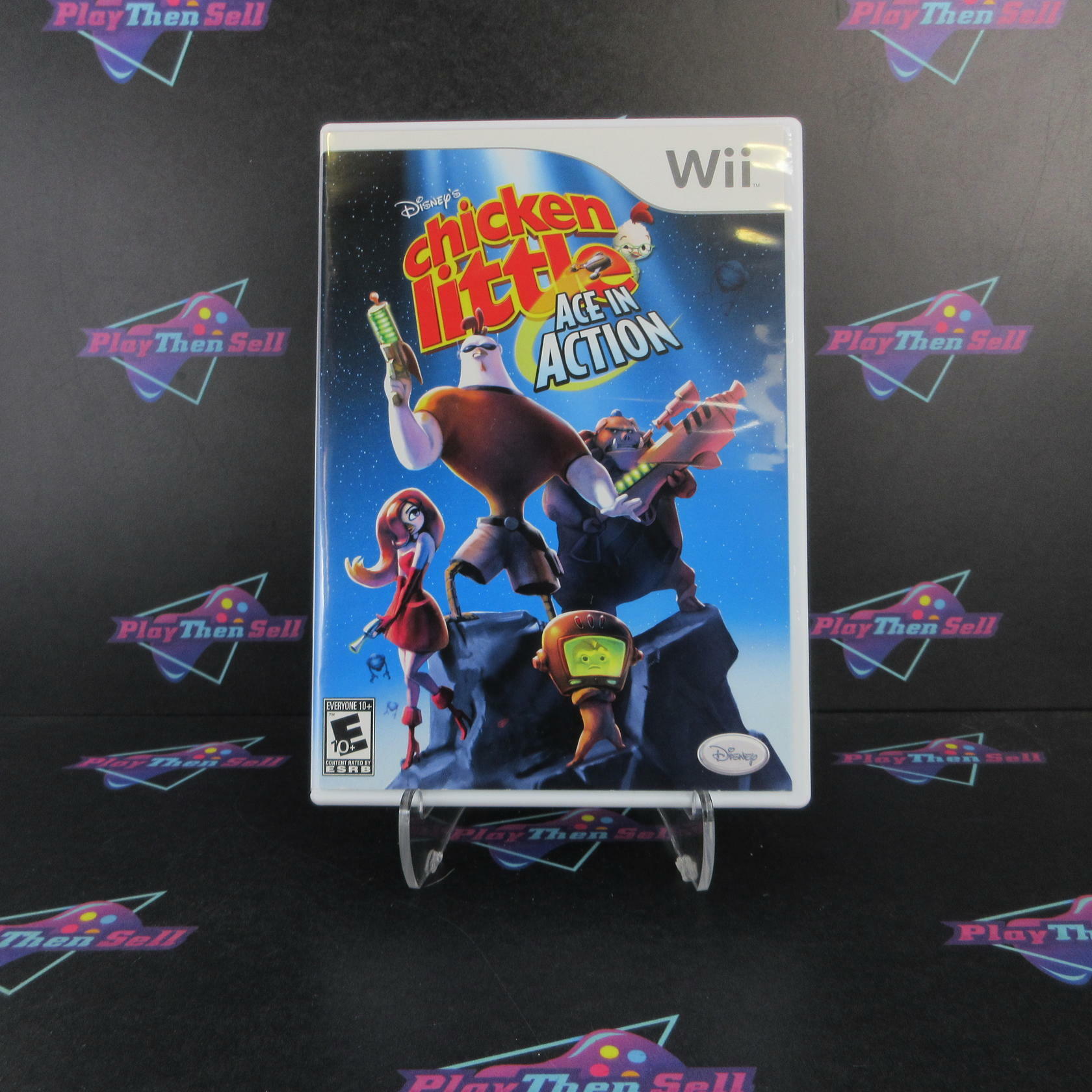 Chicken Little Ace in Action Nintendo Wii Complete - Excellent
