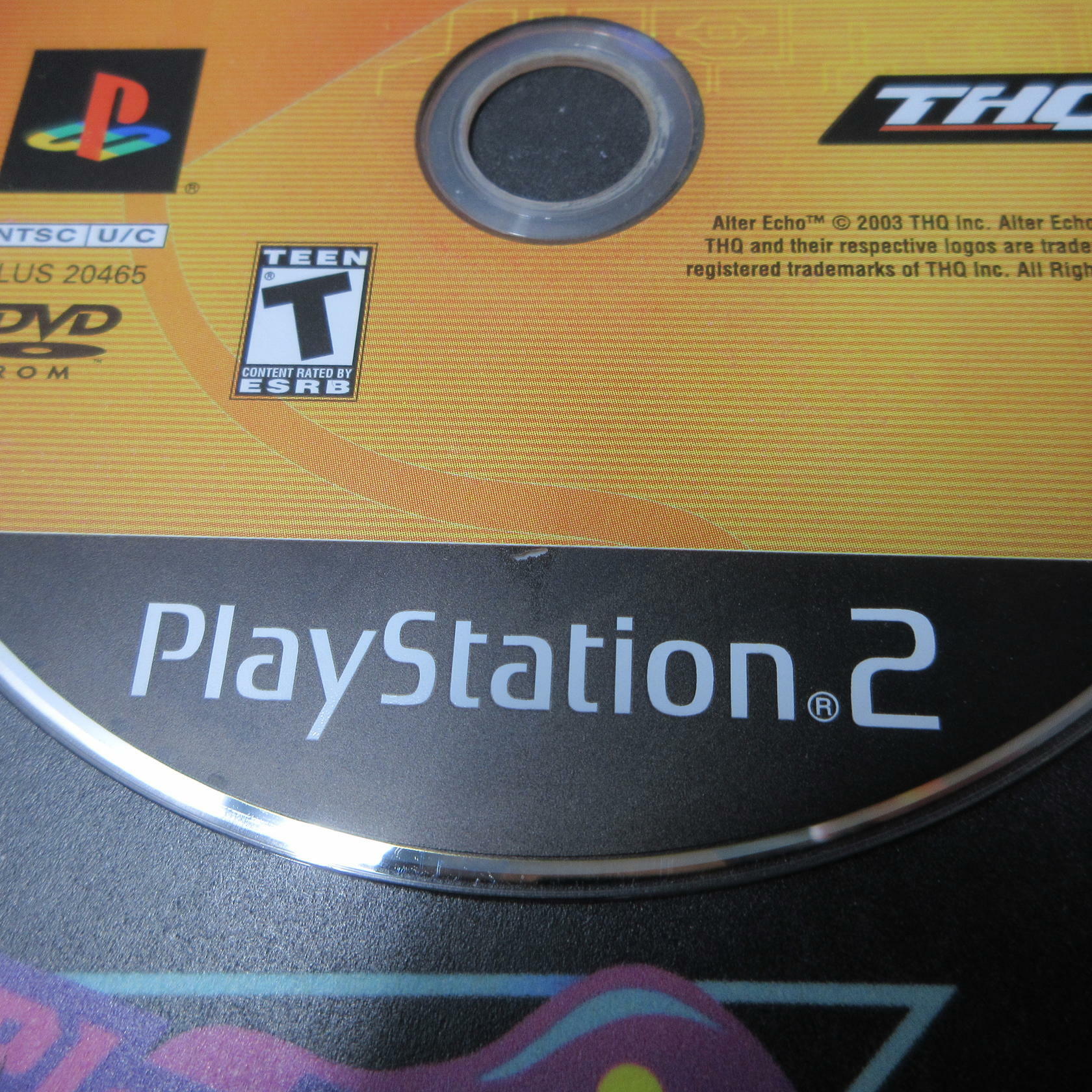Alter Echo PS2 PlayStation 2 Complete - Excellent
