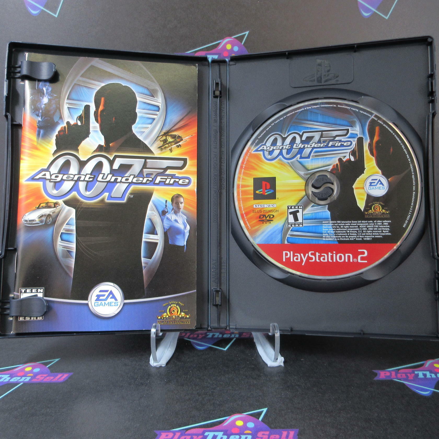 James Bond 007 Agent Under Fire PS2 PlayStation 2 GH + Reg Complete - Excellent