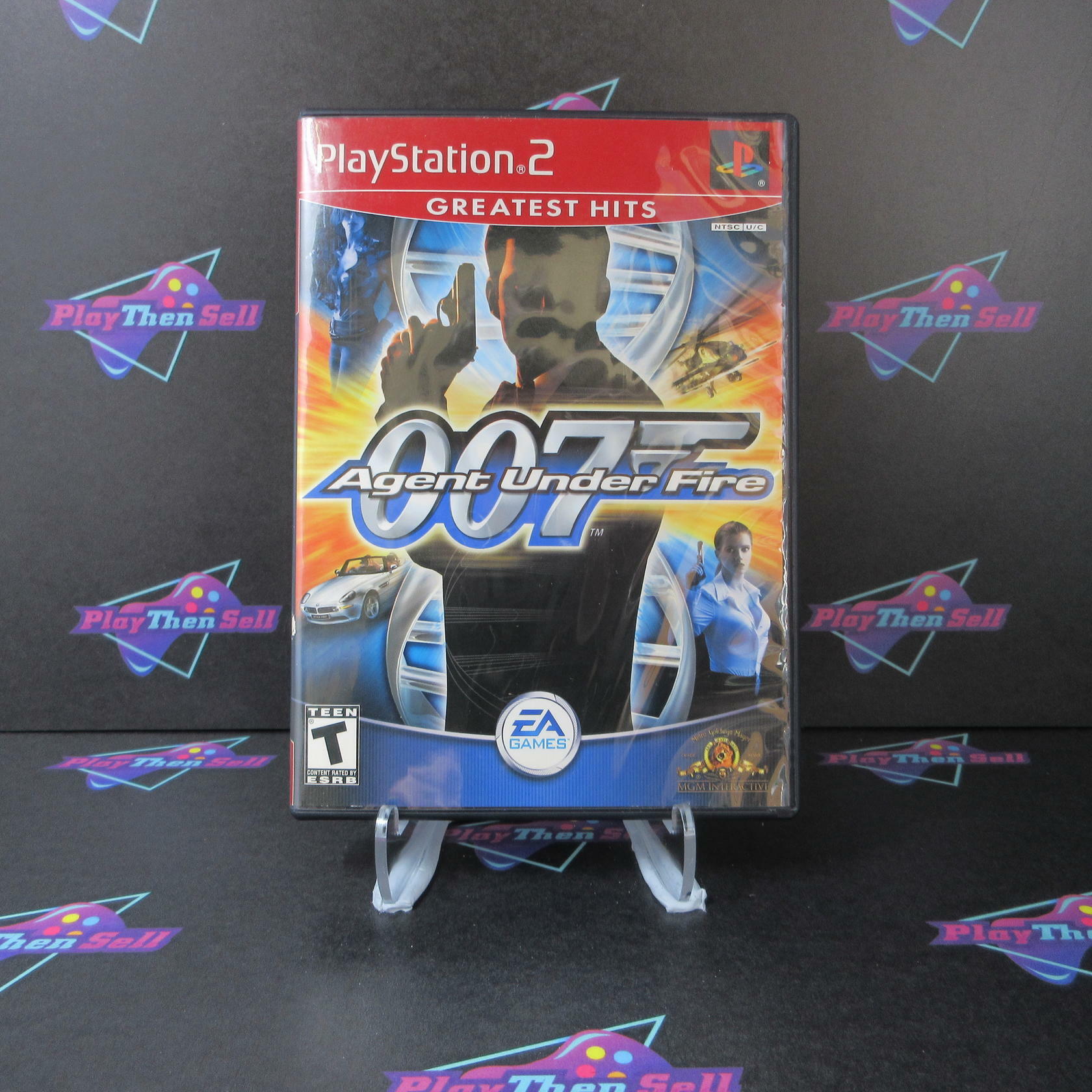 James Bond 007 Agent Under Fire PS2 PlayStation 2 GH + Reg Complete - Excellent