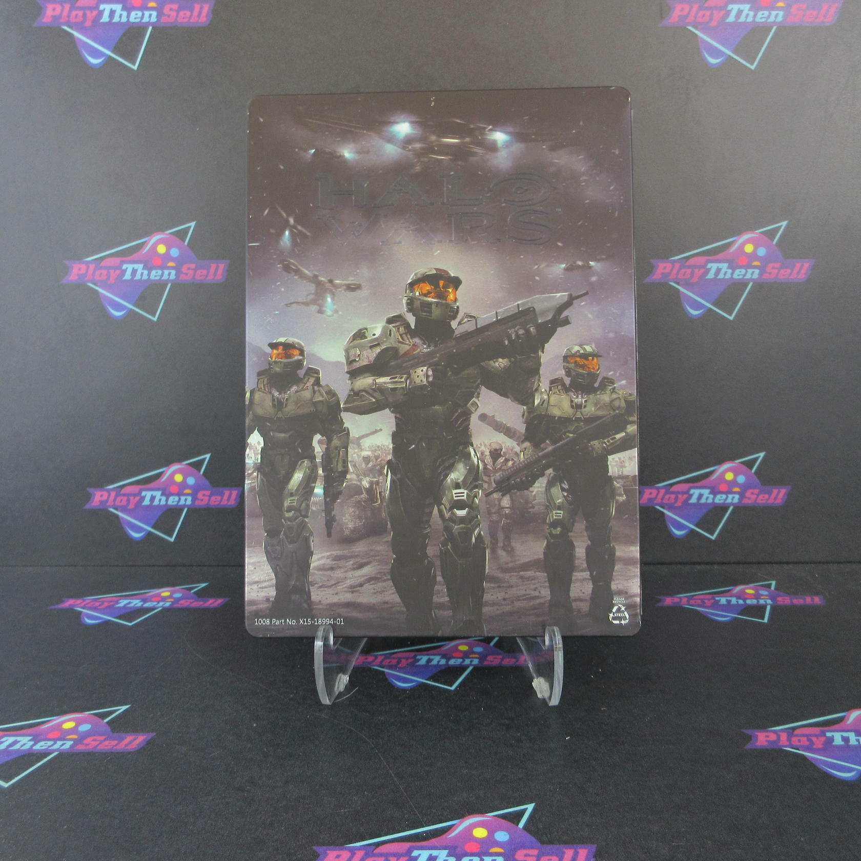 Halo Wars Limited Edition Steelbook Xbox 360 + Genesis Book / Patch - Refurbished