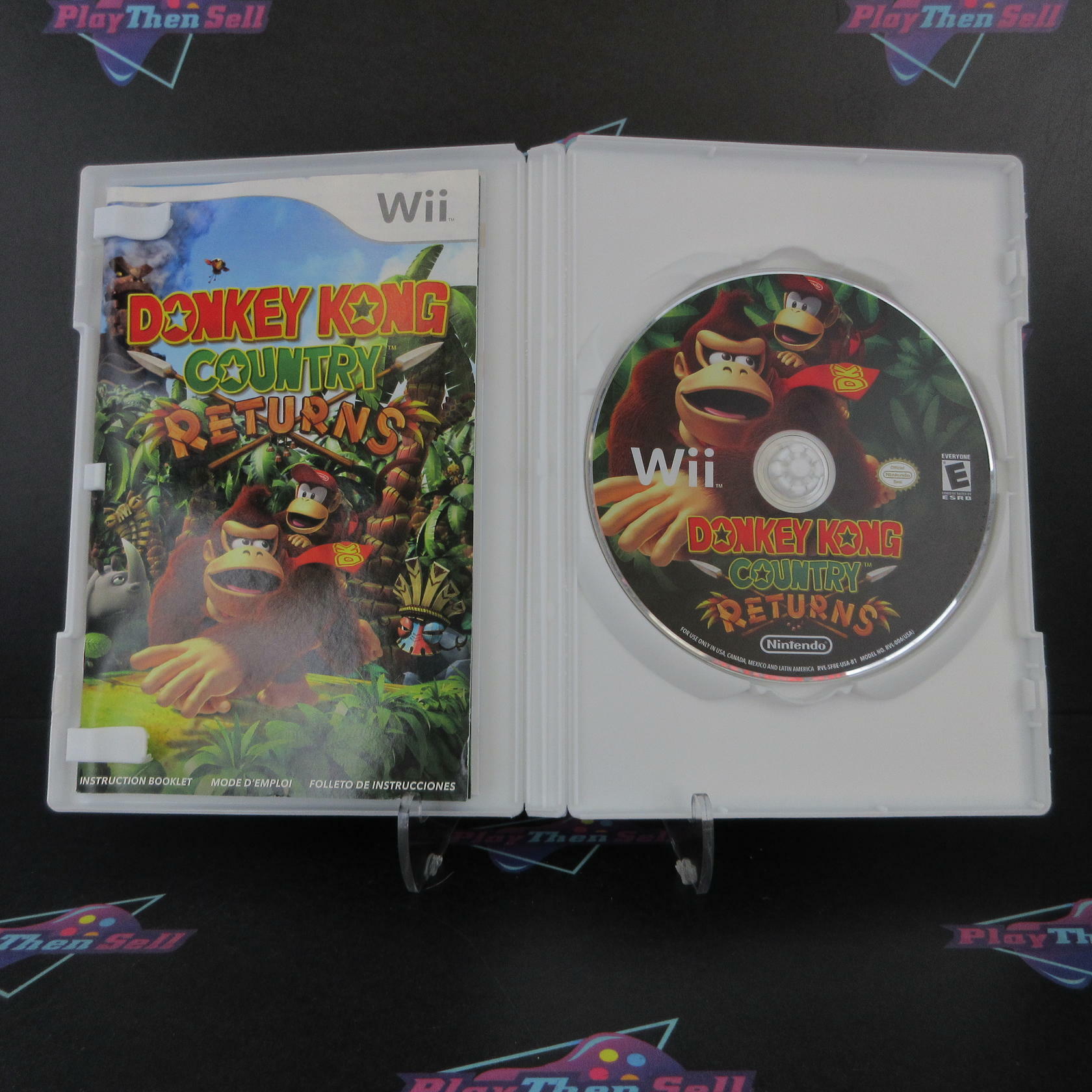 Donkey Kong Country Returns Nintendo Wii Complete - Excellent