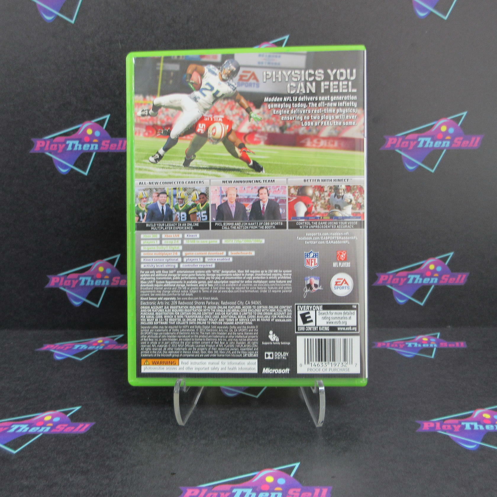 Madden NFL 13 Xbox 360 Complete - Excellent