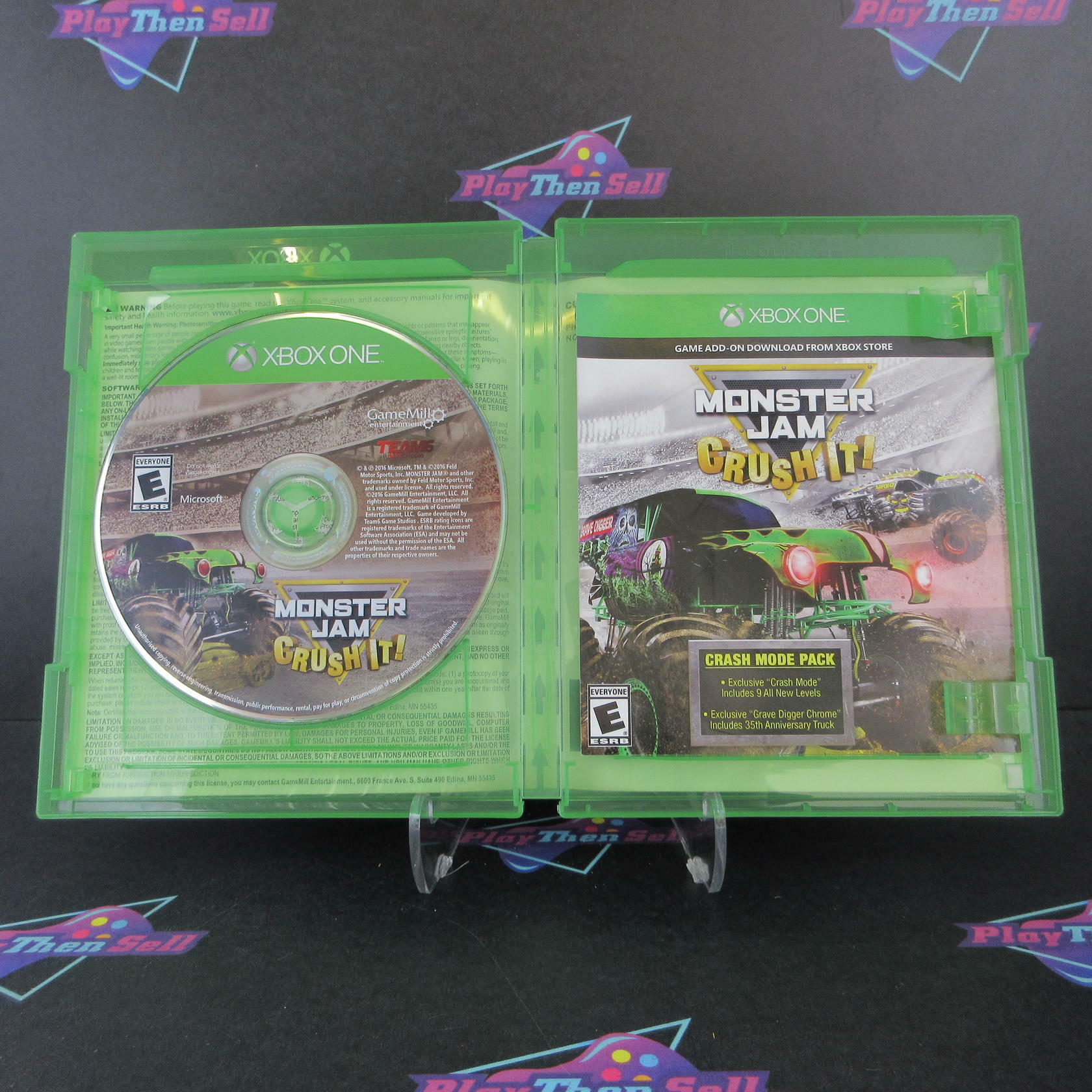 Monster Jam Crush It Xbox One Complete - Excellent