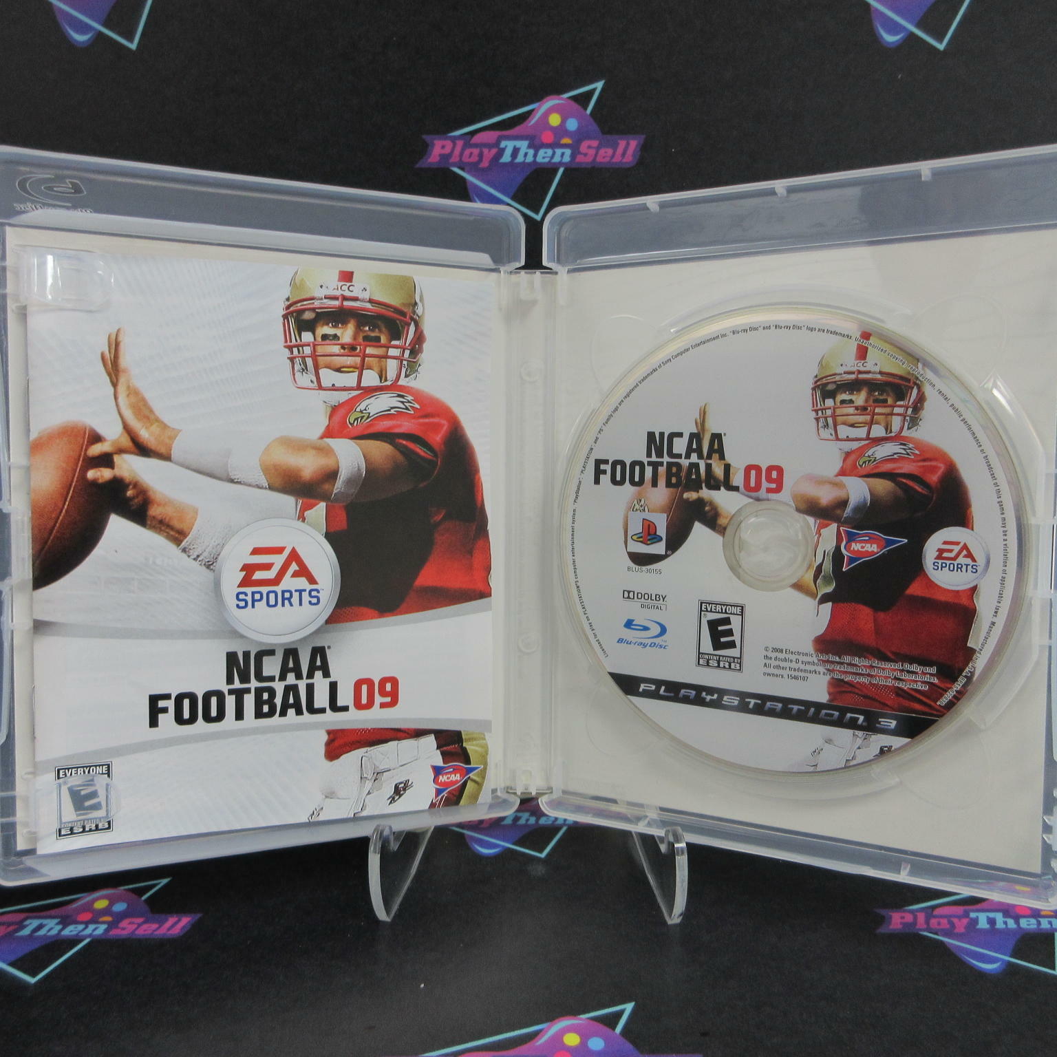 NCAA Football 09 PS3 PlayStation 3 Complete - Excellent