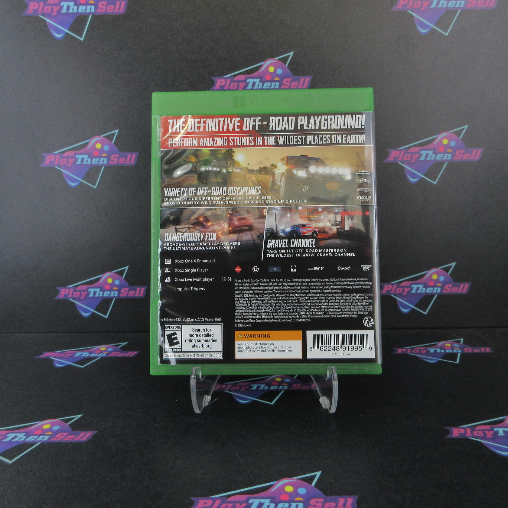 Gravel Xbox One Complete - Excellent