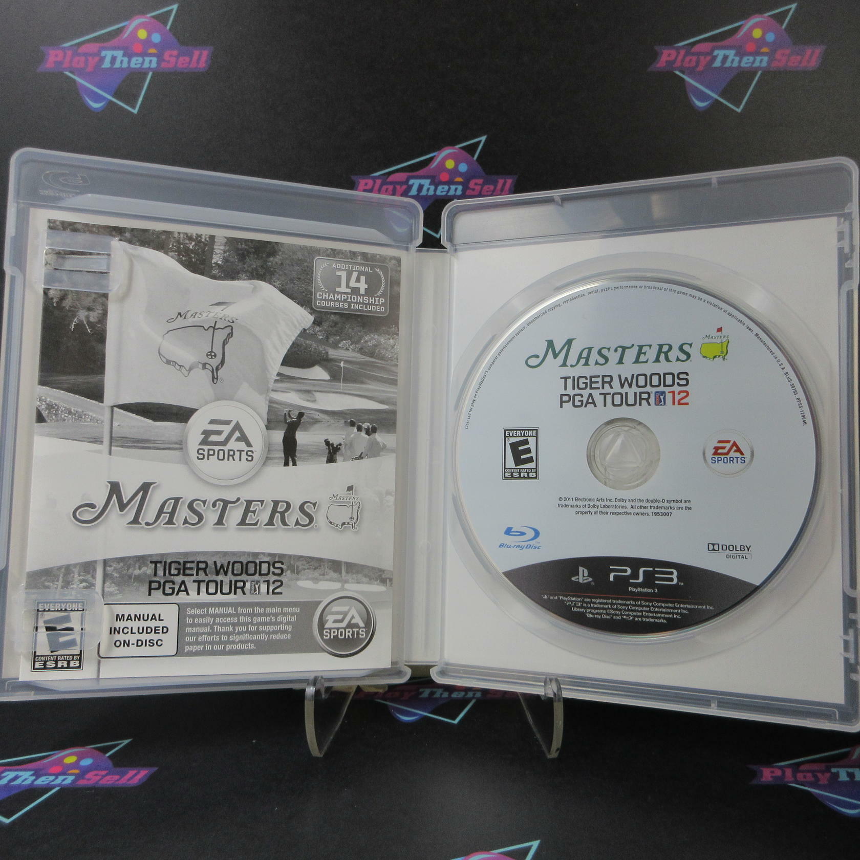 Tiger Woods PGA Tour 12 The Masters PS3 PlayStation 3 - Like New