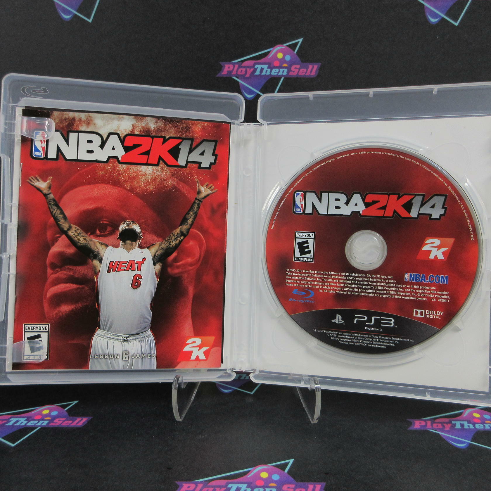 NBA 2K14 PS3 PlayStation 3 Lebron James Complete - Excellent