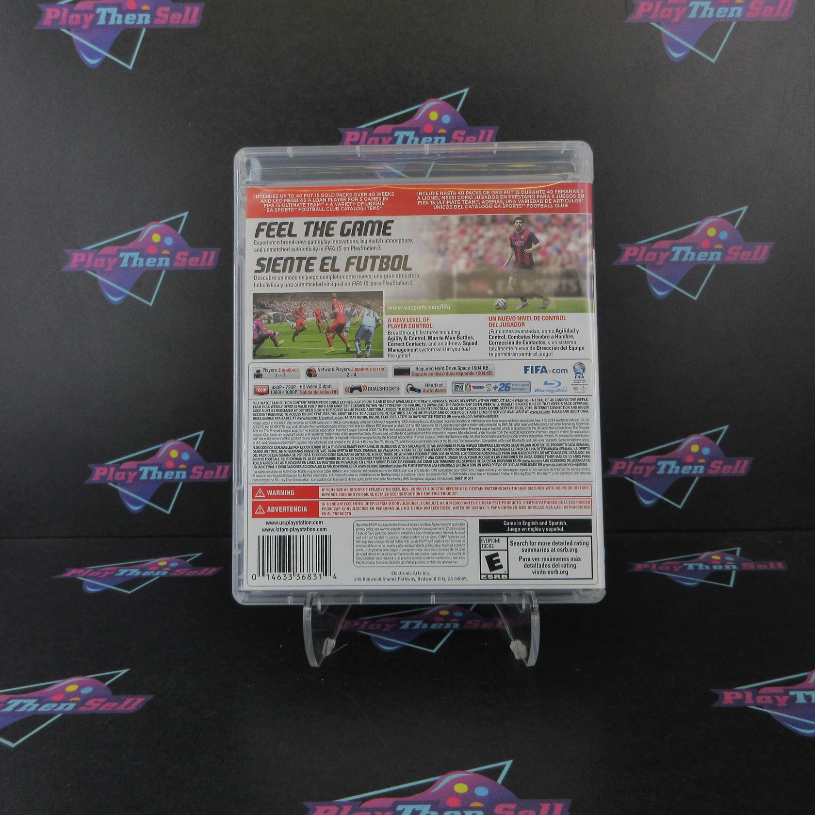 FIFA 15 Ultimate Edition PS3 PlayStation 3 Complete - Excellent