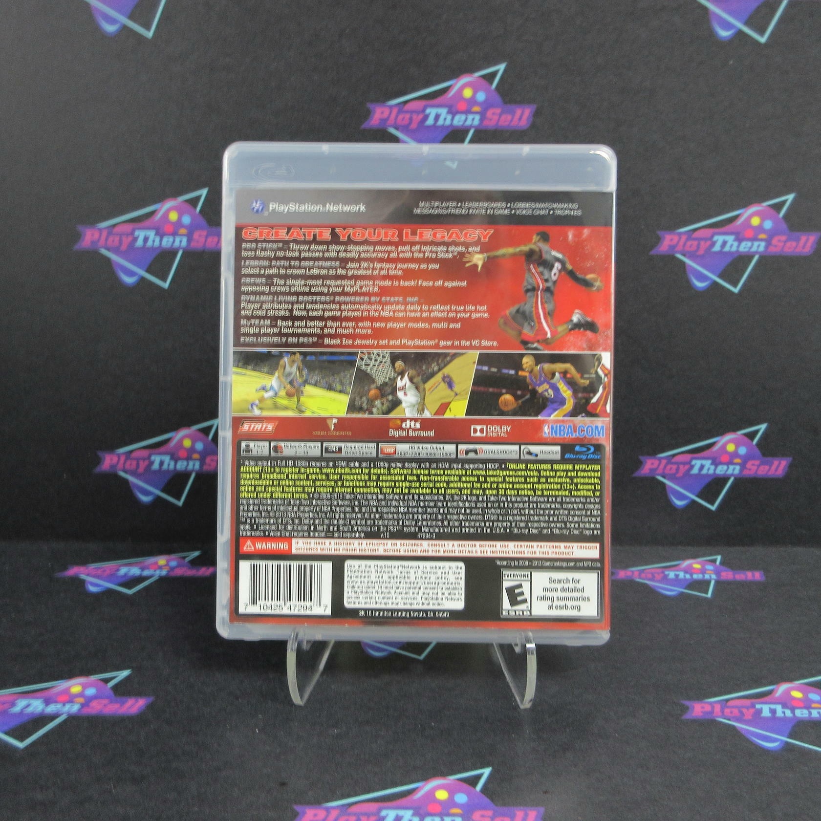 NBA 2K14 PS3 PlayStation 3 Lebron James Complete - Excellent