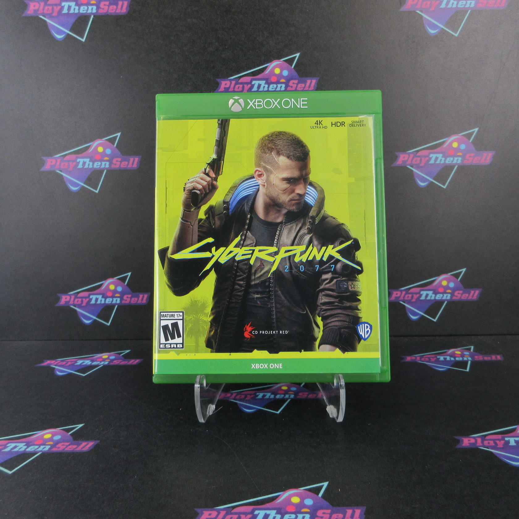 Cyberpunk 2077 Xbox One + Sleeve/Stickers/Map Complete - Excellent