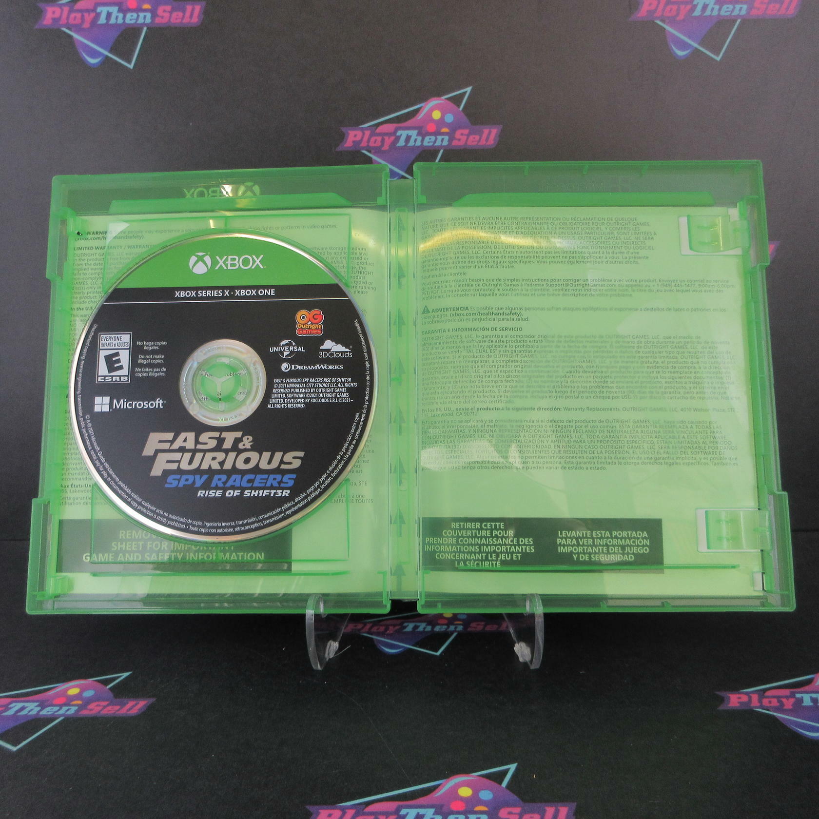 Fast & Furious Spy Racers Rise of SH1FT3R Xbox One Complete - Excellent