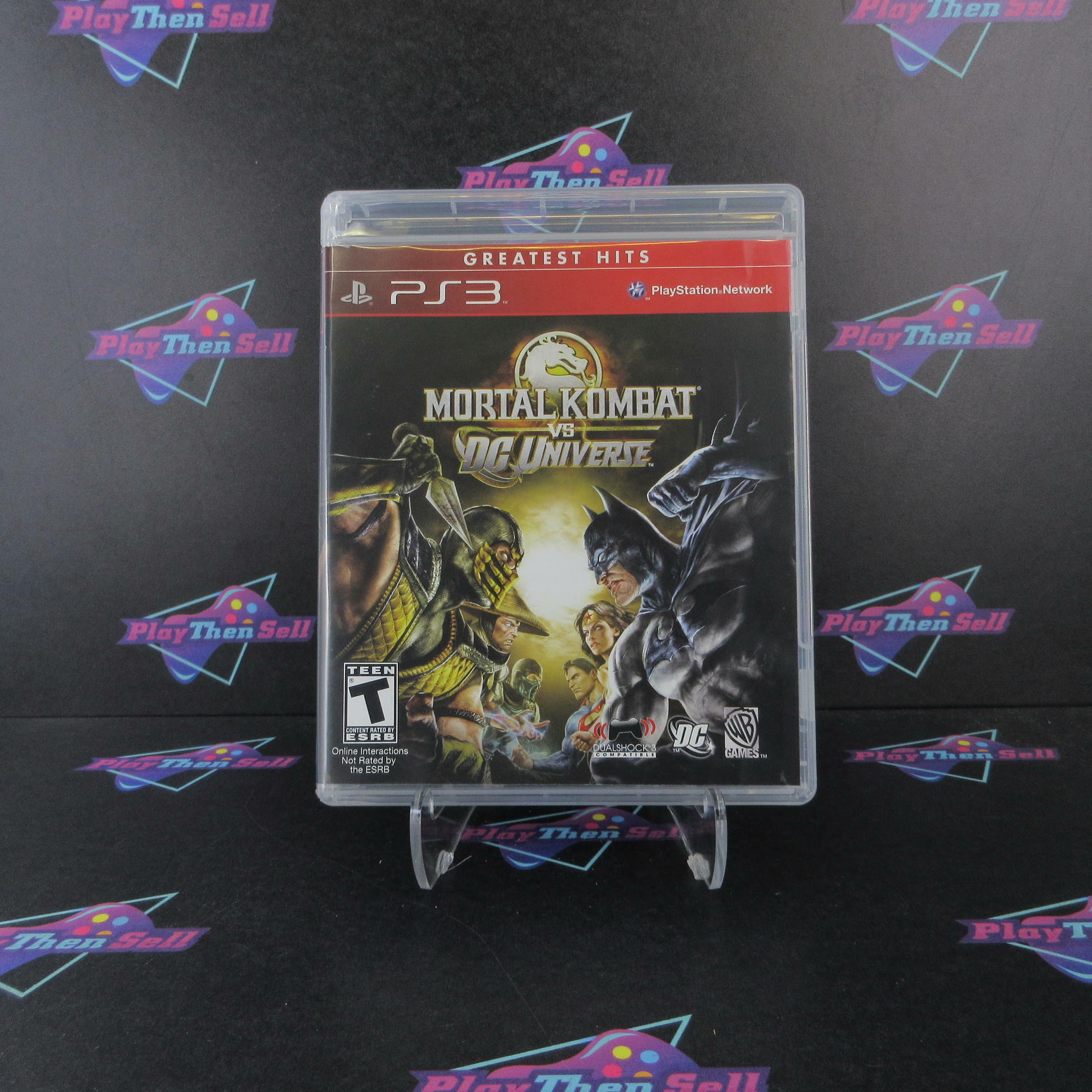 Mortal Kombat vs DC Universe PS3 PlayStation 3 GH Complete - Excellent