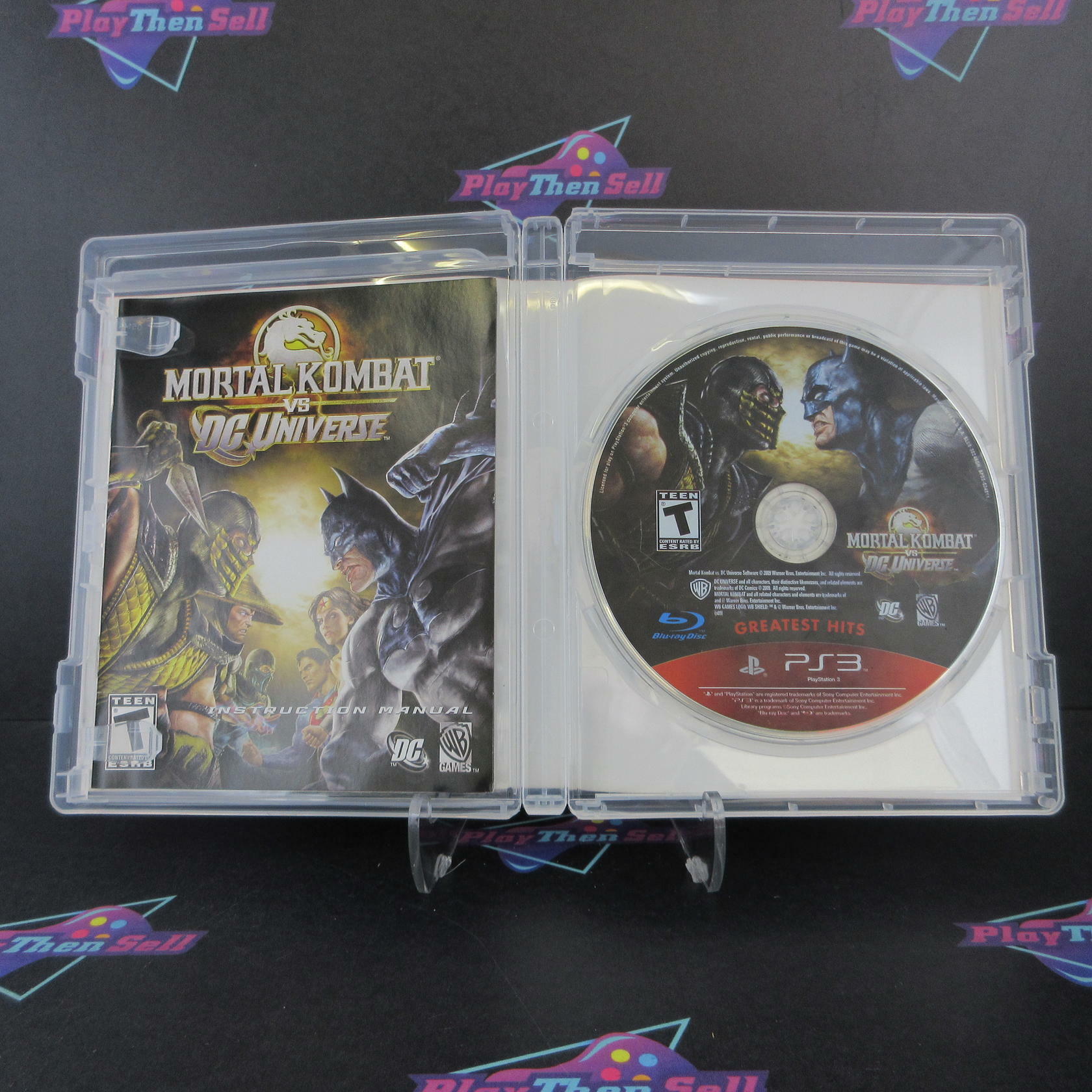 Mortal Kombat vs DC Universe PS3 PlayStation 3 GH Complete - Excellent