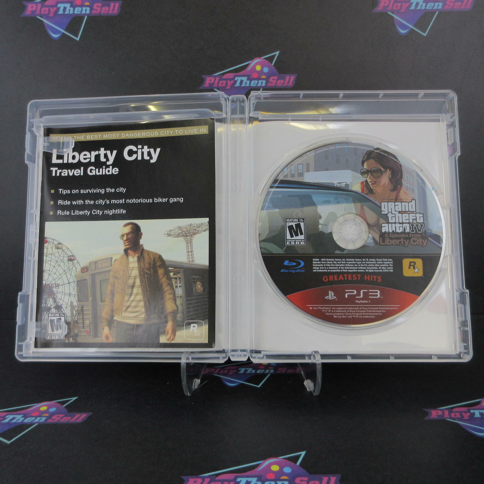 Grand Theft Auto IV Complete Edition PS3 PlayStation 3 GH Complete - Excellent