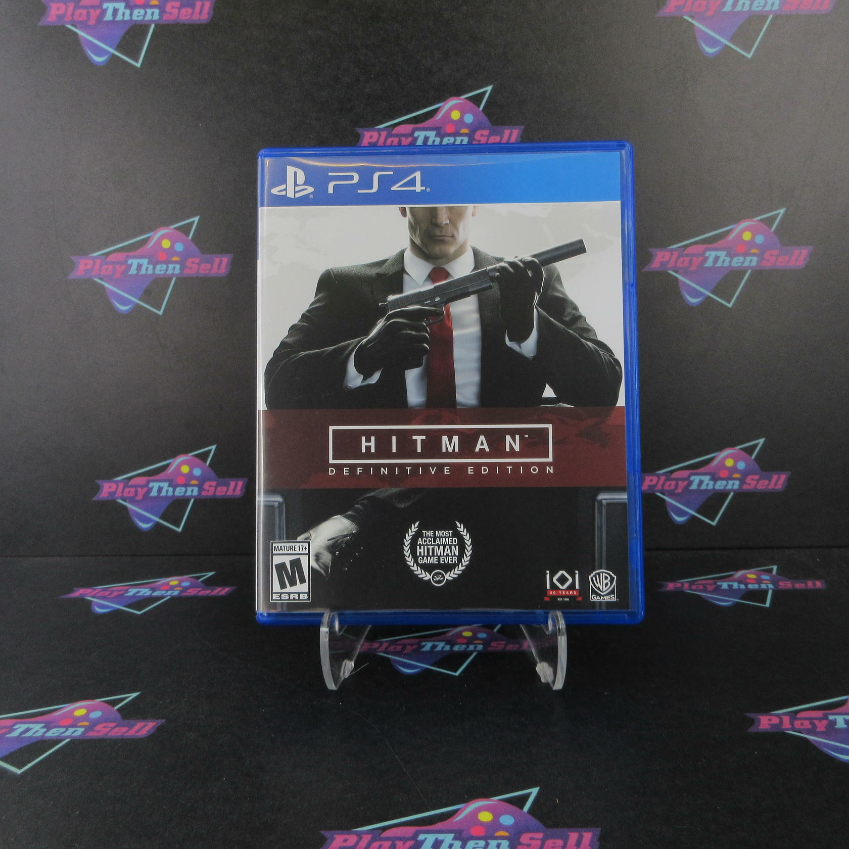 Hitman Definitive Edition PS4 PlayStation 4 Complete - Excellent