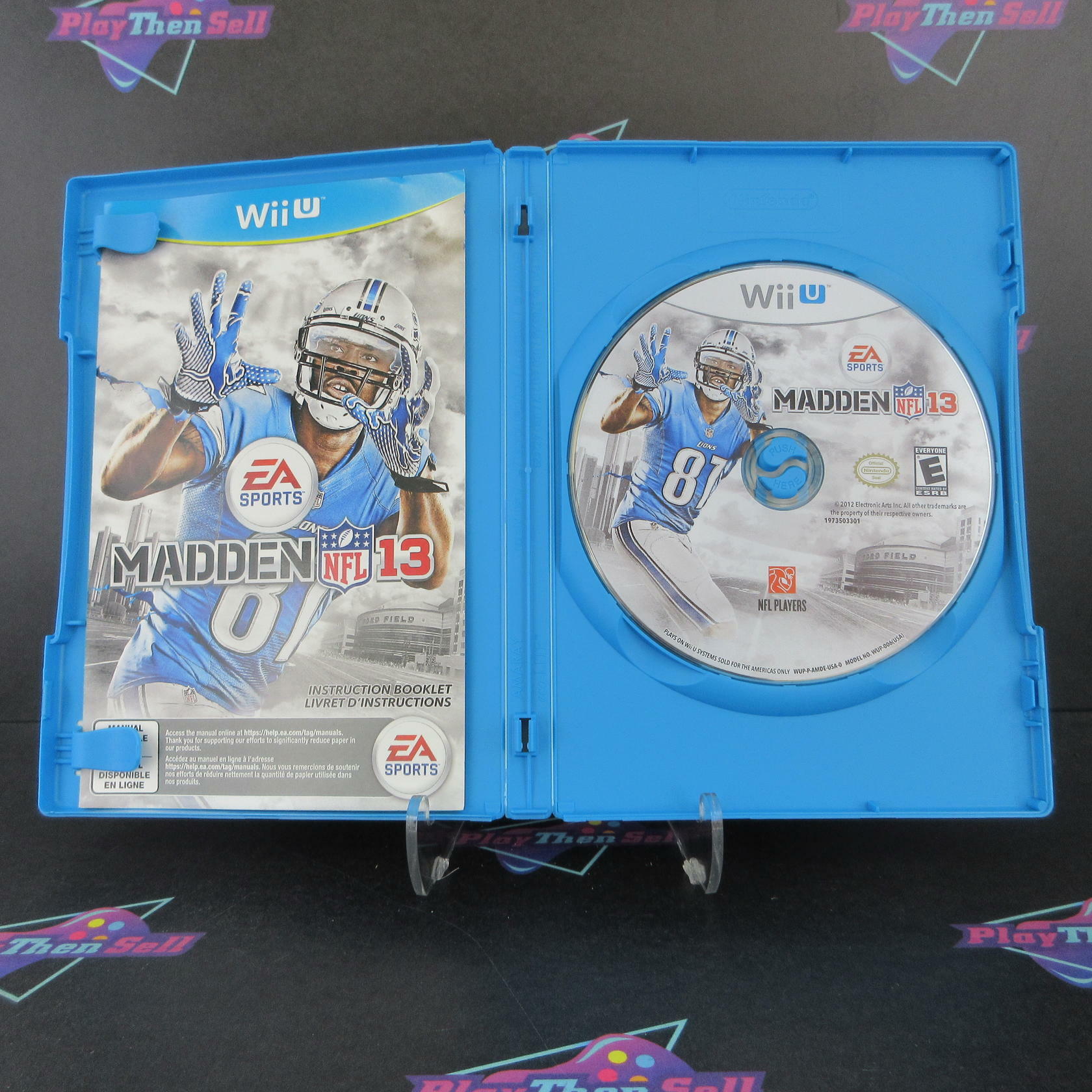 Madden NFL 13 Nintendo Wii U Complete - Refurbished