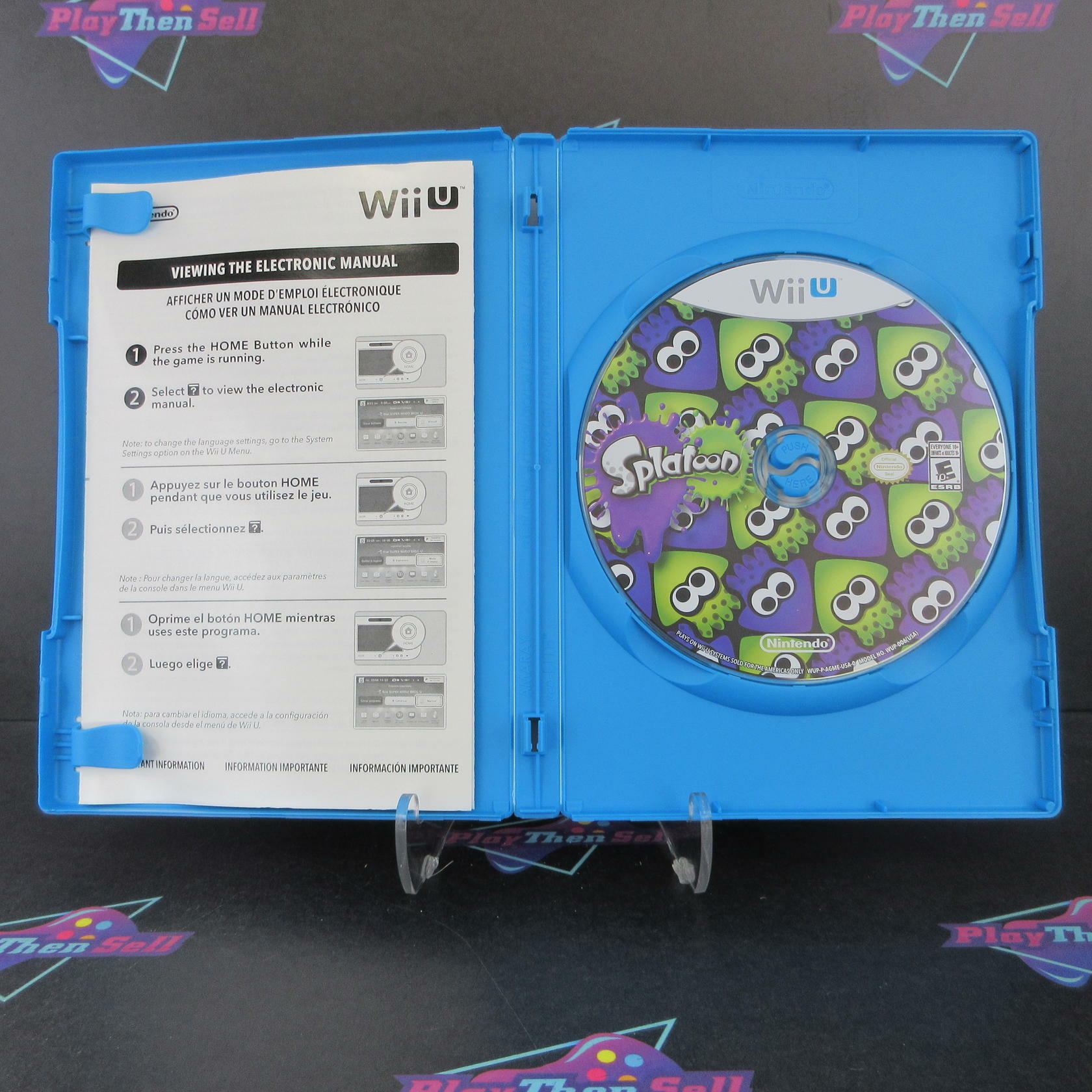Splatoon Nintendo Wii U Complete - Refurbished