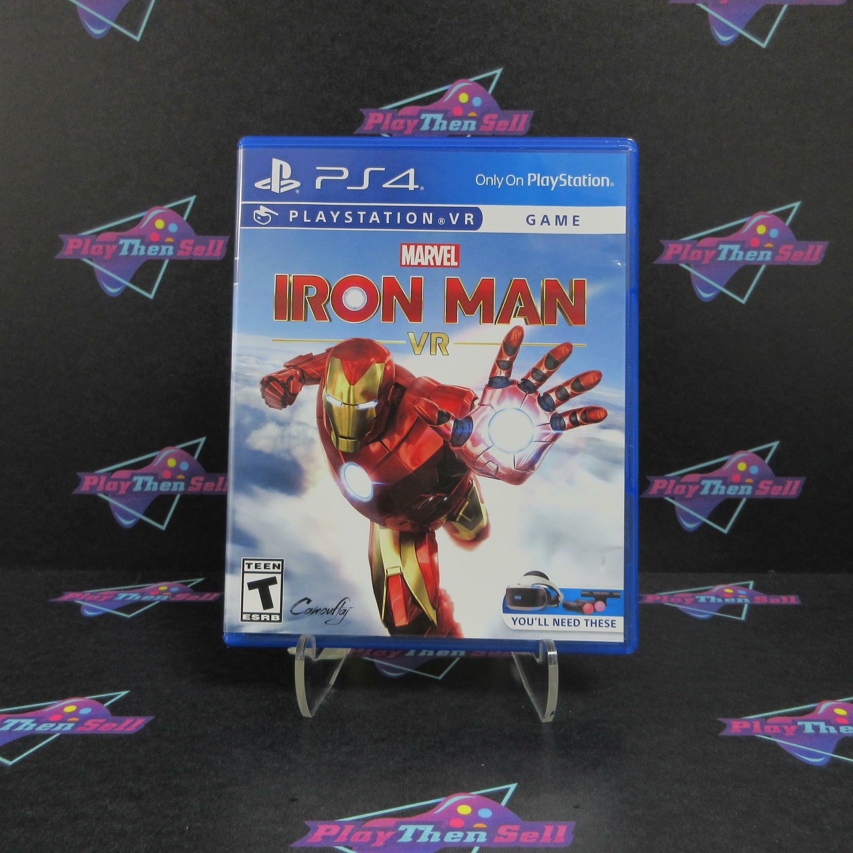 Marvel's Iron Man VR PSVR PlayStation 4 Complete - Excellent