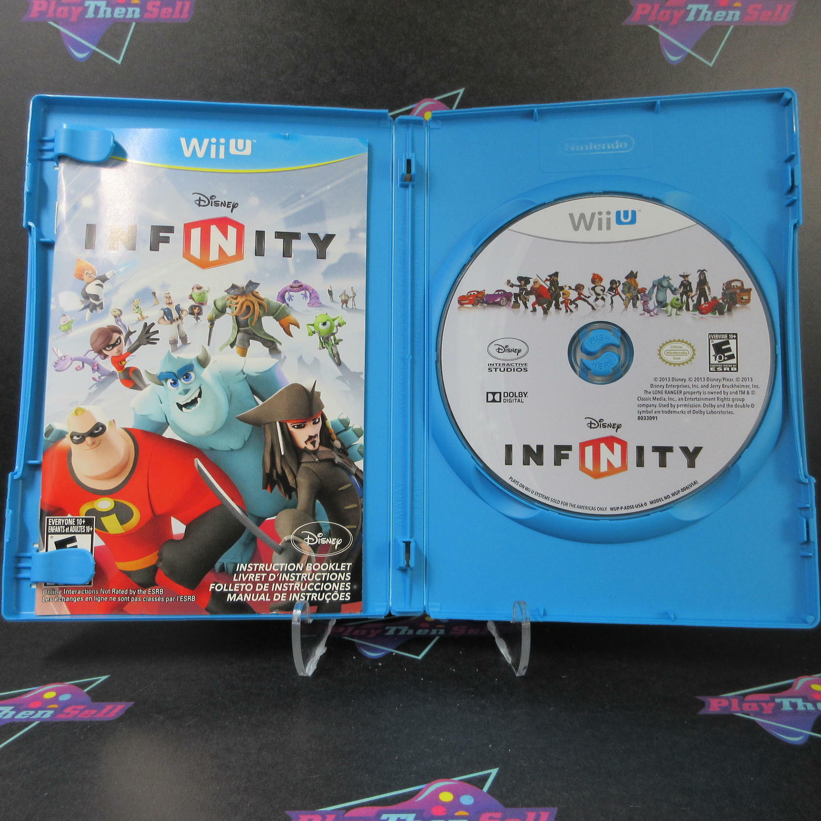 Disney Infinity Nintendo Wii U Complete - Refurbished