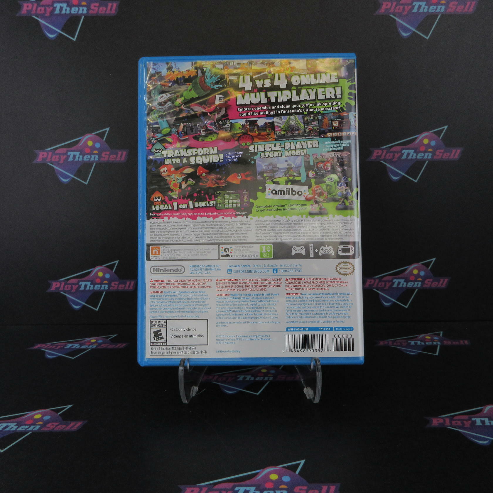 Splatoon Nintendo Wii U Complete - Refurbished