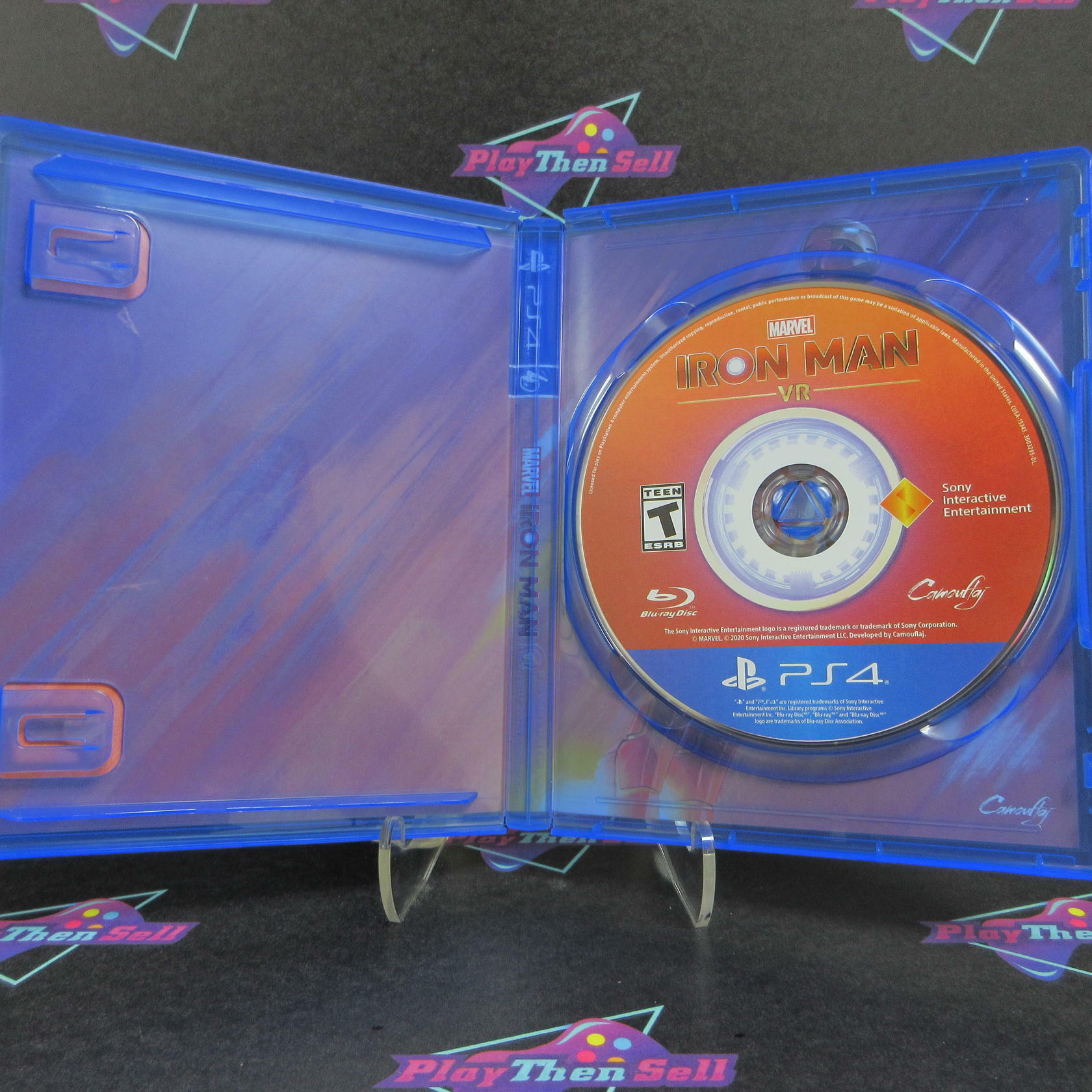 Marvel's Iron Man VR PSVR PlayStation 4 Complete - Excellent
