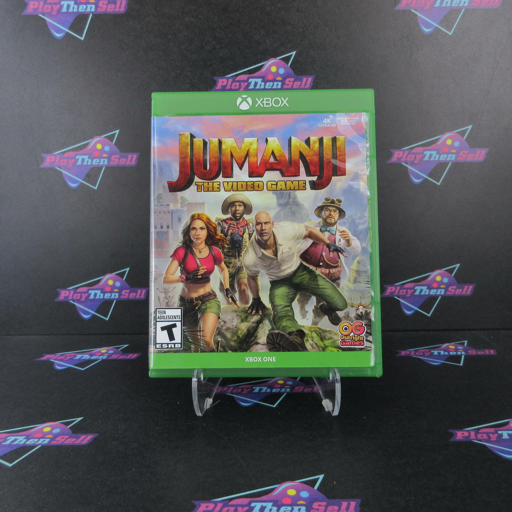 Jumanji The Video Game Xbox One Complete - Excellent