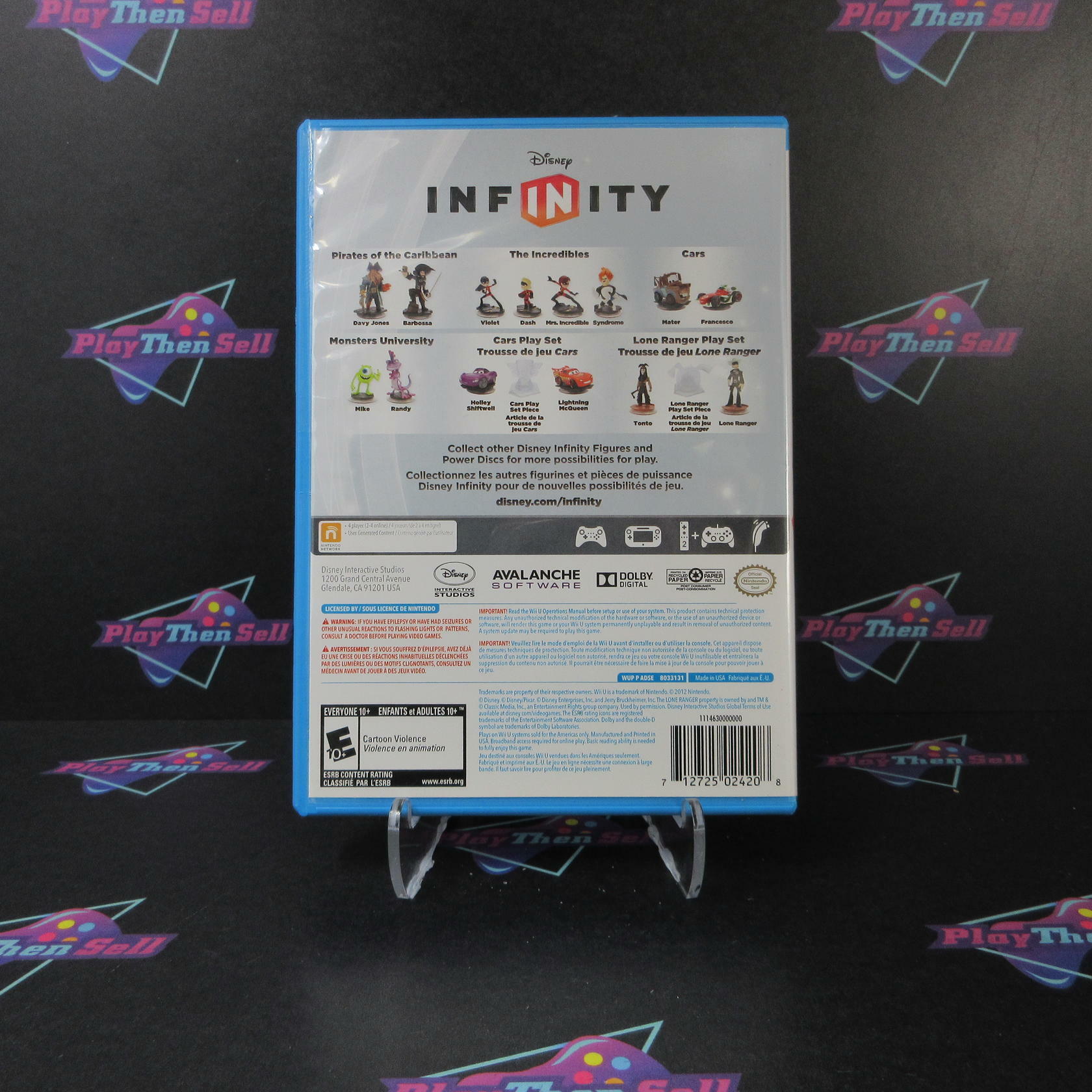 Disney Infinity Nintendo Wii U Complete - Refurbished