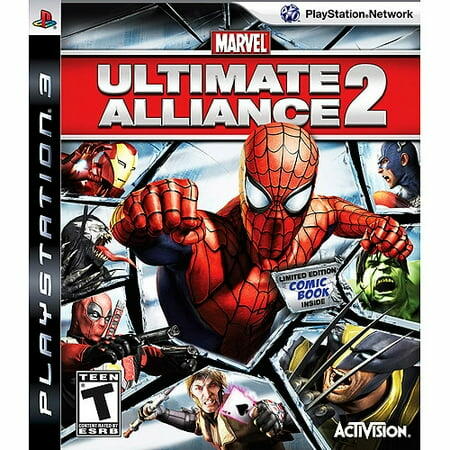 Marvel Ultimate Alliance 2 PS3 PlayStation 3 + Comic Complete - Excellent