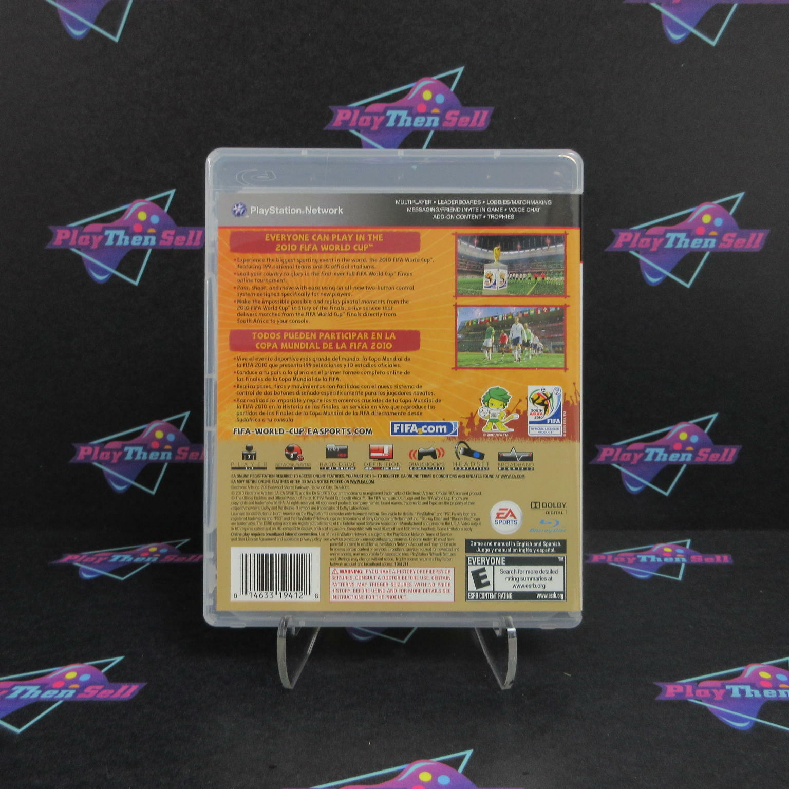 2010 FIFA World Cup South Africa PS3 PlayStation 3 Complete - Refurbished