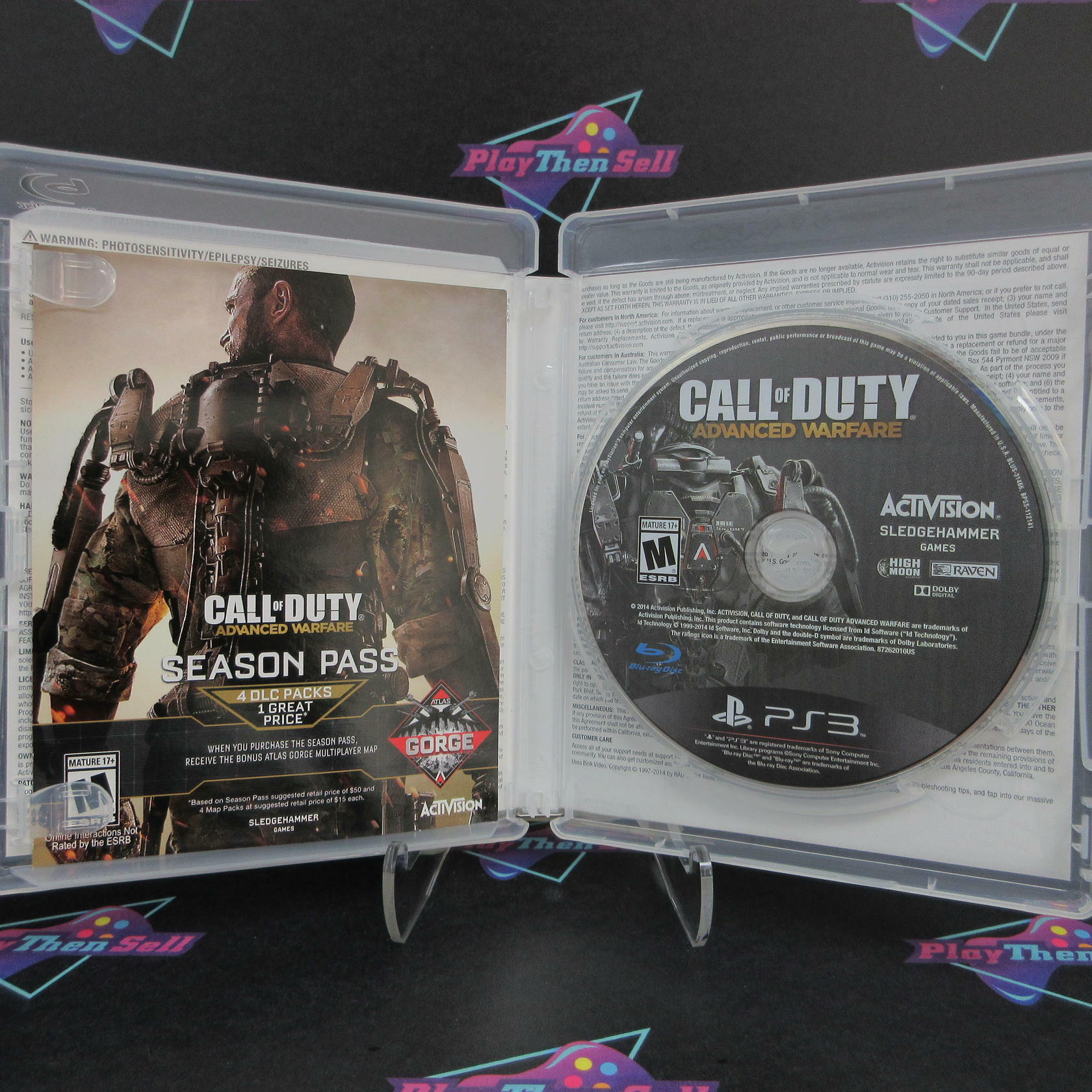 Call of Duty Advanced Warfare PS3 PlayStation 3 Complete - Excellent