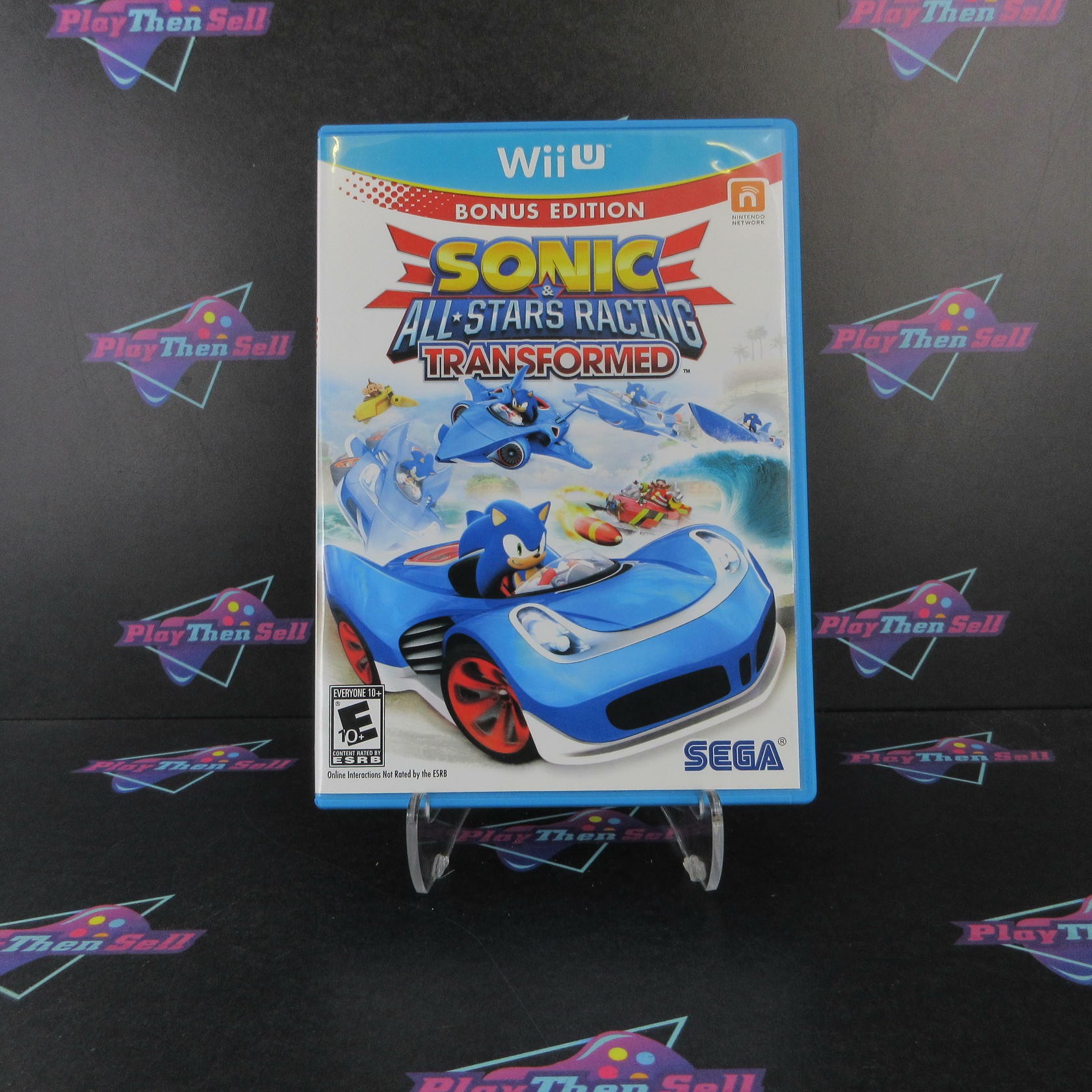 Sonic & All-Stars Racing Transformed Bonus Edition Nintendo Wii U - Refurbished