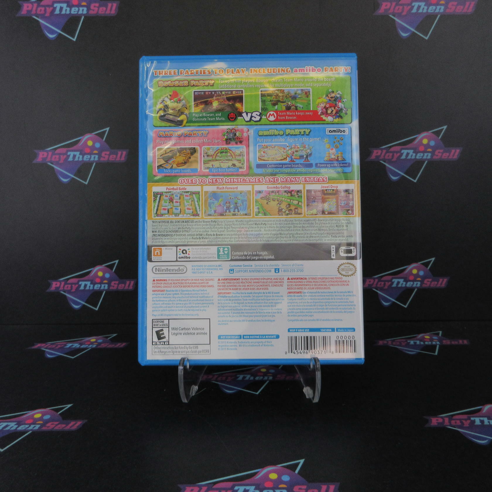 Mario Party 10 Nintendo Wii U Complete - Refurbished