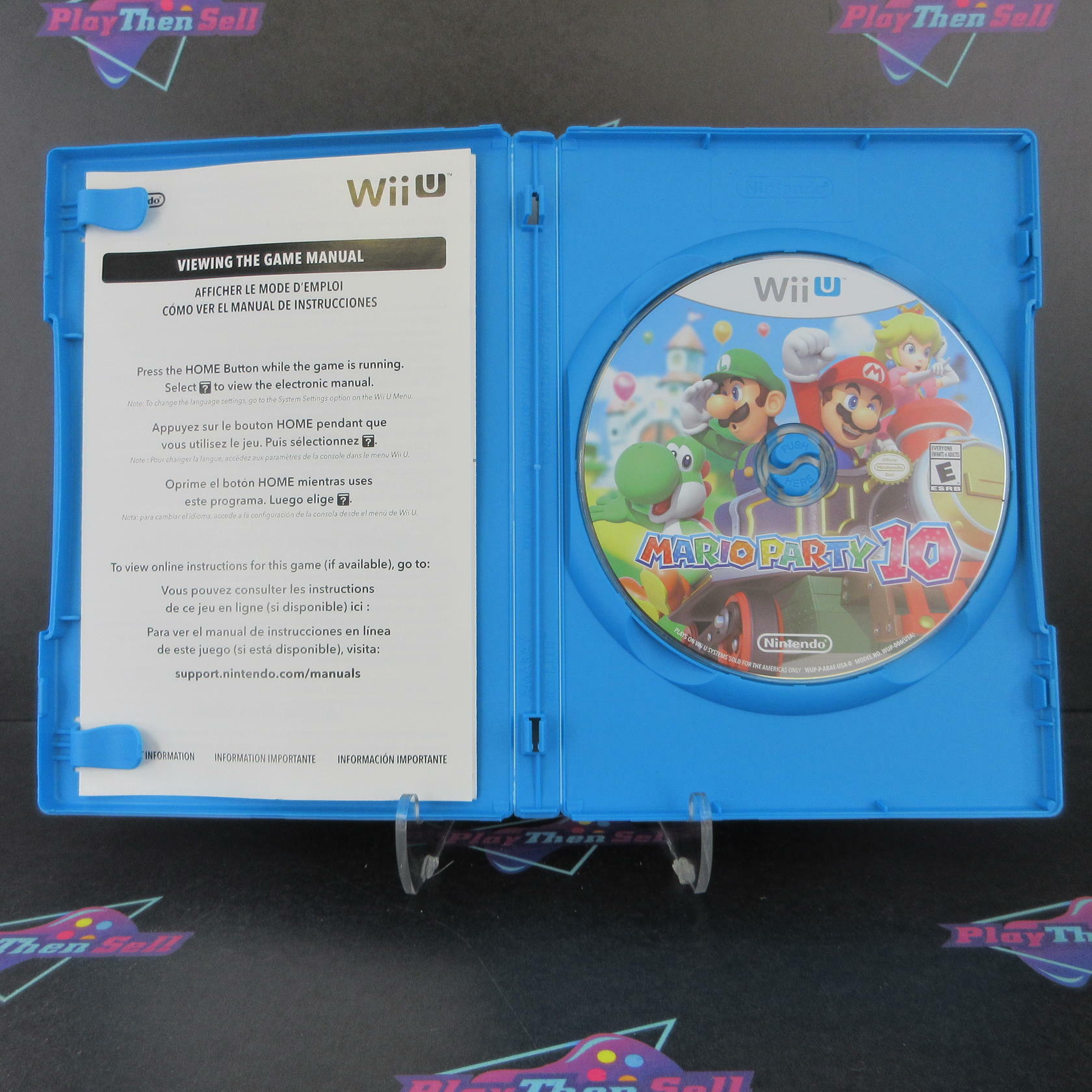 Mario Party 10 Nintendo Wii U Complete - Refurbished