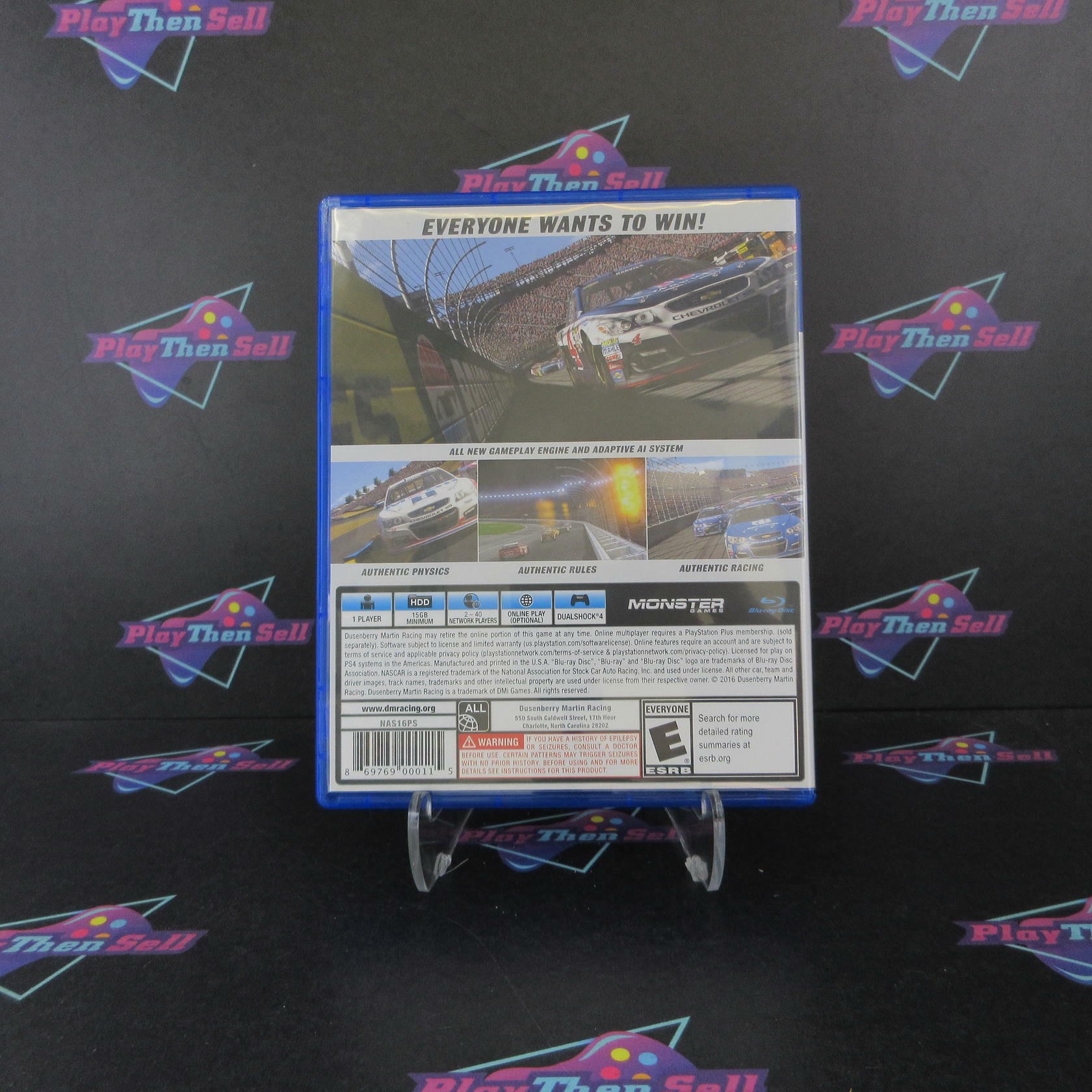 NASCAR Heat Evolution PS4 PlayStation 4 Complete - Excellent