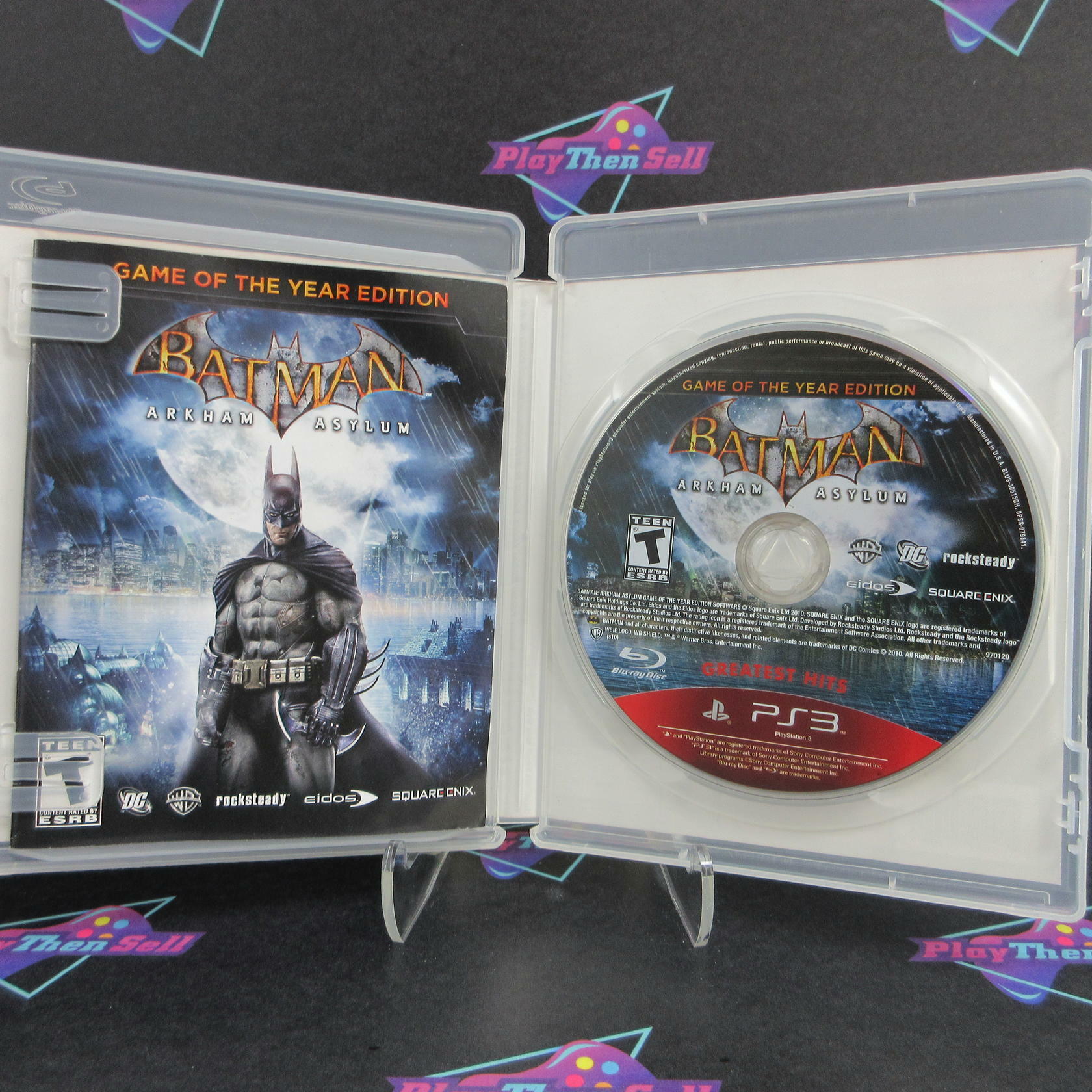 Batman Arkham Asylum GOTY PS3 PlayStation 3 GH Complete - Excellent
