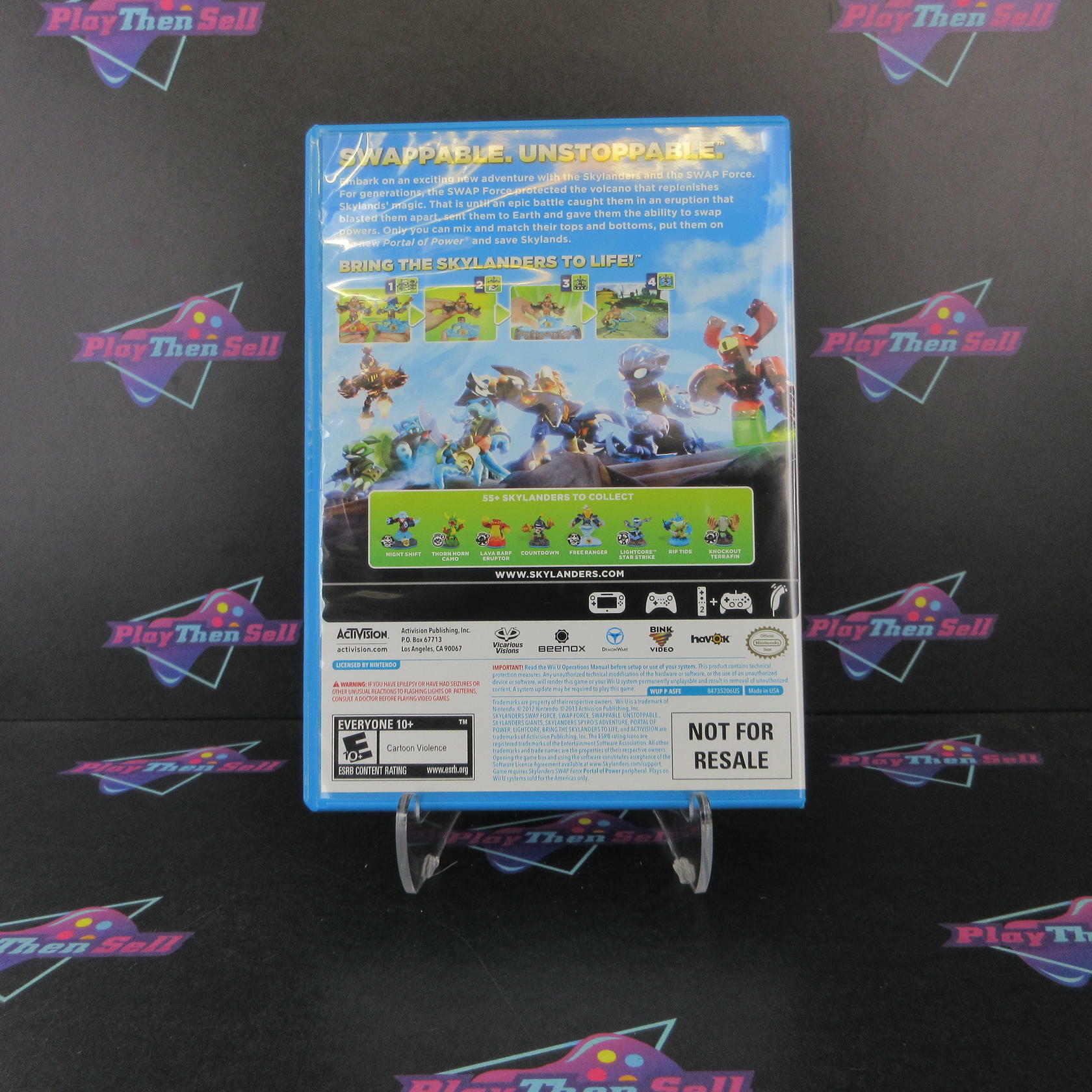 Skylanders Swap Force Nintendo Wii U Complete - Refurbished