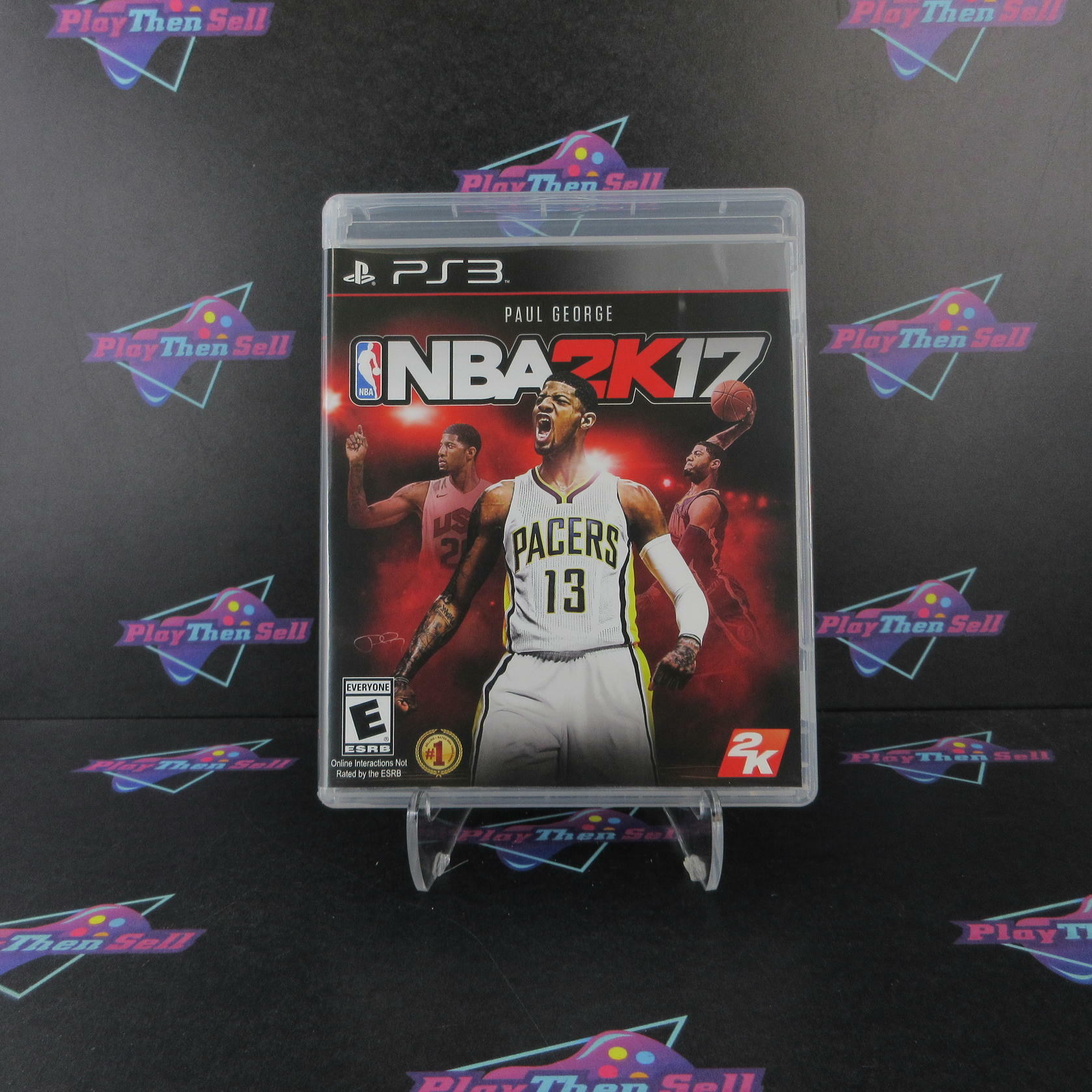 NBA 2K17 Paul George PS3 PlayStation 3 Complete - Excellent