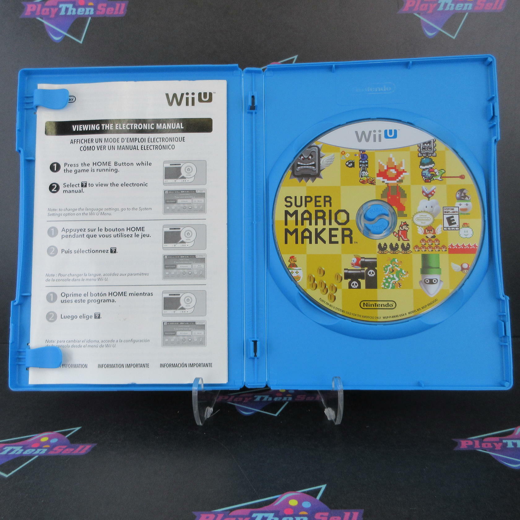 Super Mario Maker Nintendo Wii U Complete - Refurbished