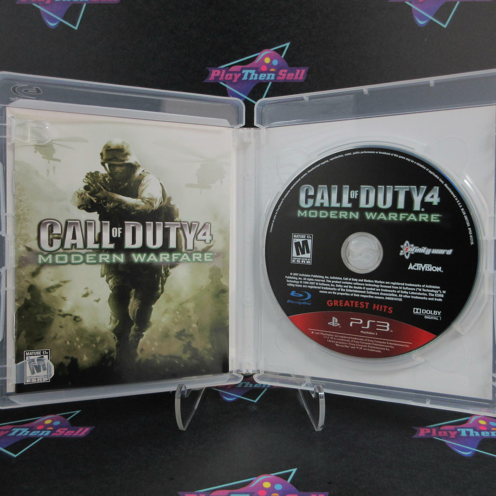 Call of Duty 4 Modern Warfare PS3 PlayStation 3 GH Complete - Excellent