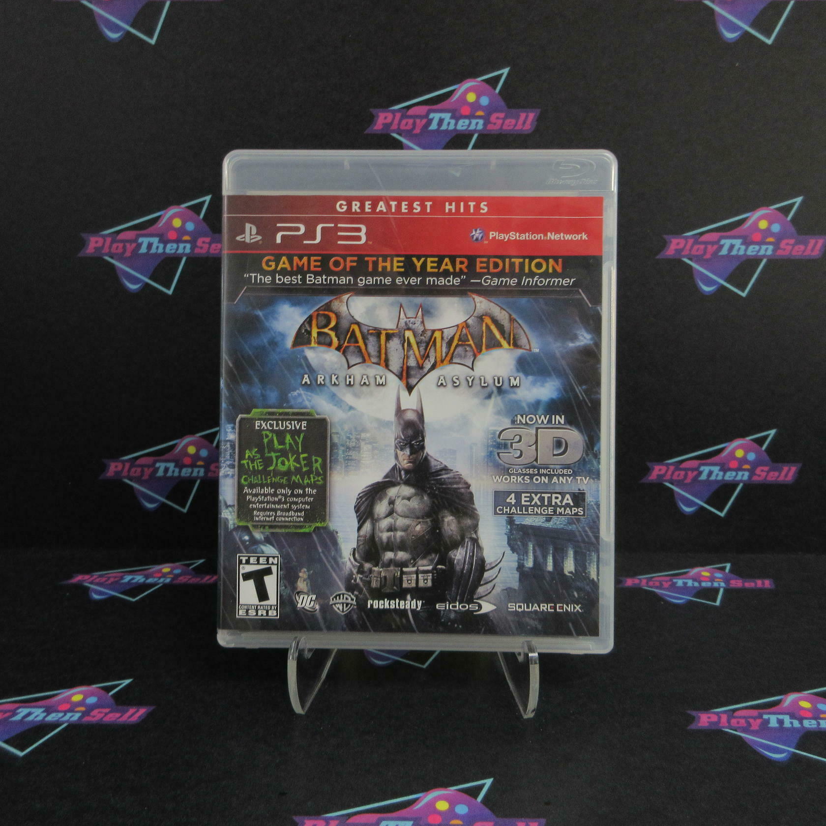 Batman Arkham Asylum GOTY PS3 PlayStation 3 GH Complete - Excellent