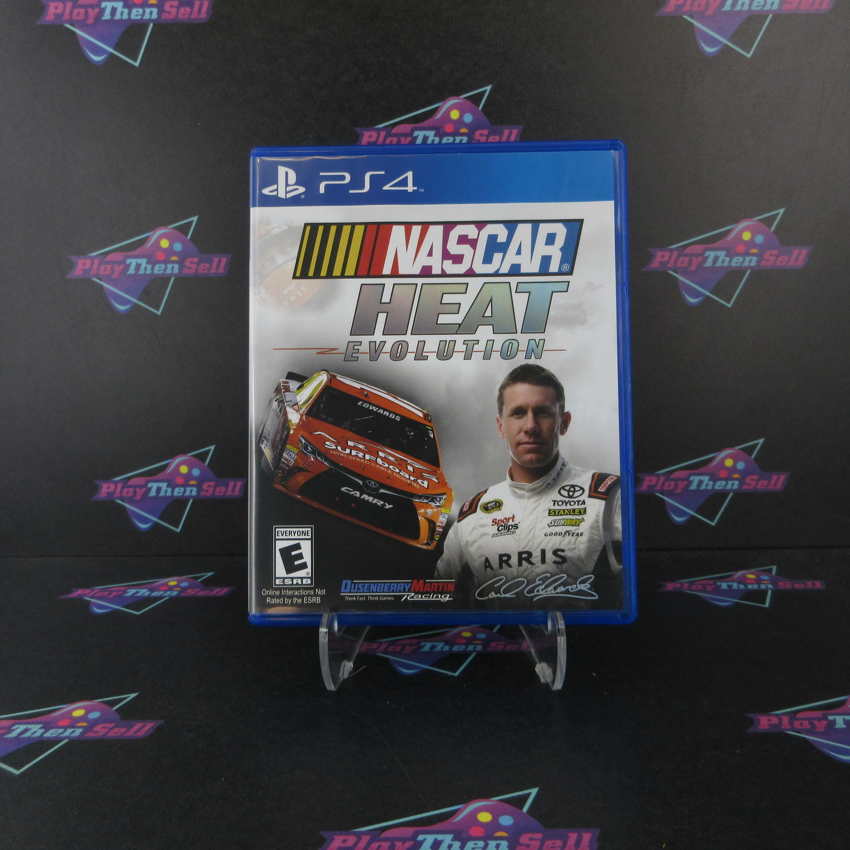NASCAR Heat Evolution PS4 PlayStation 4 Complete - Excellent