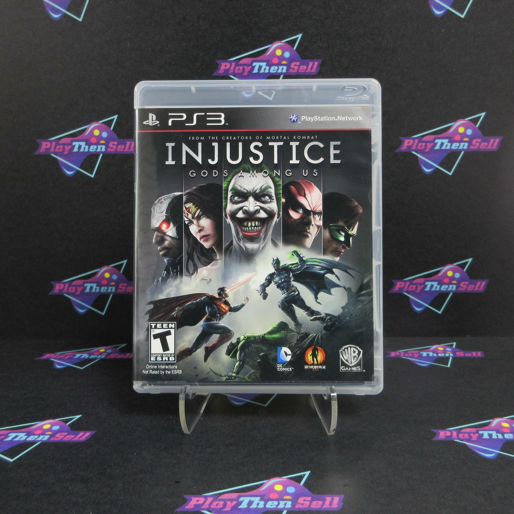 Injustice Gods Among Us PS3 PlayStation 3 Complete - Excellent